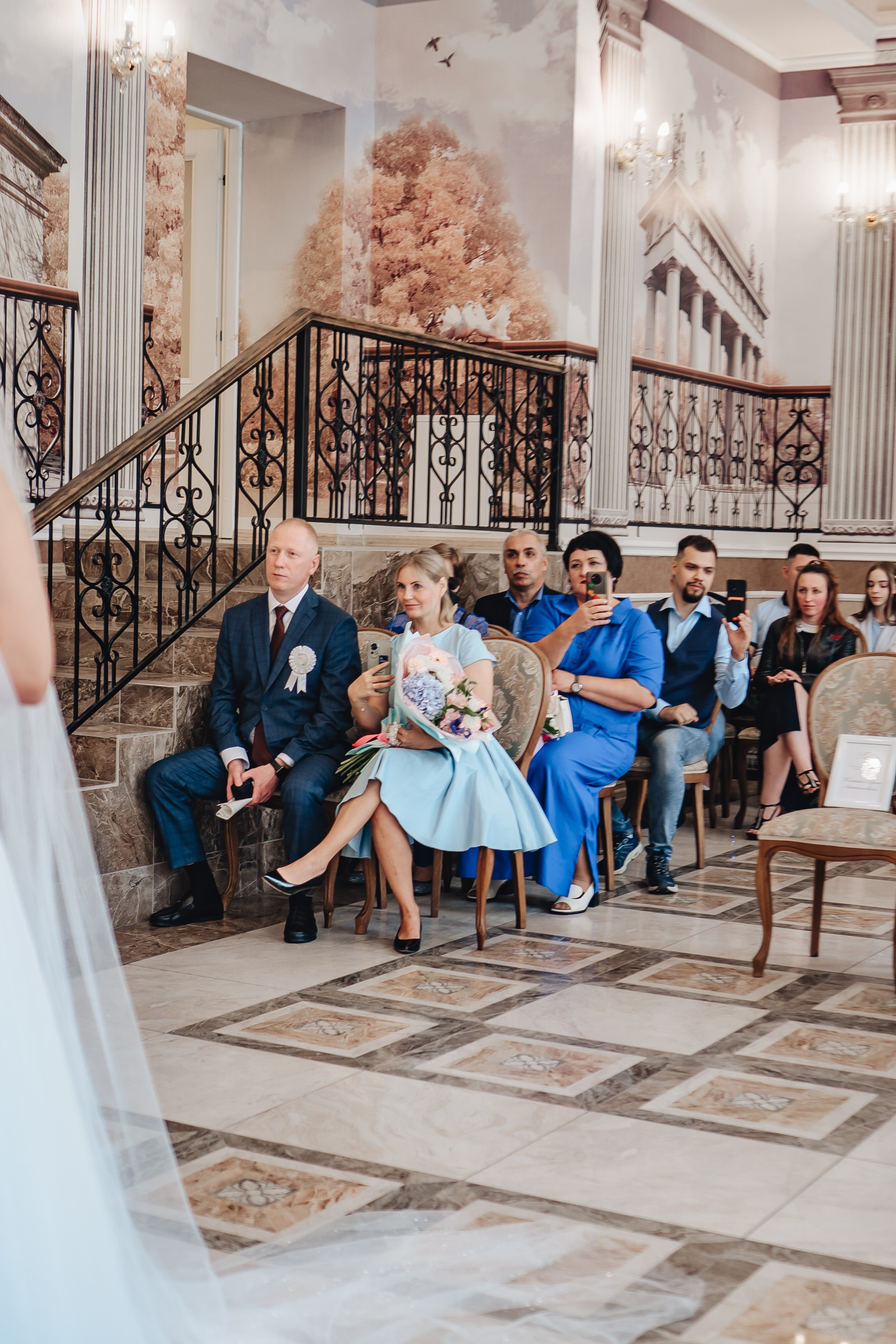 СВАДЕБНАЯ СЬЕМКА В ЗАГСЕ НА МОСКОВСКОМ ПРОСПЕКТЕ. Профессиональный фотограф, Санкт-Петербург — Виктория Богомолова