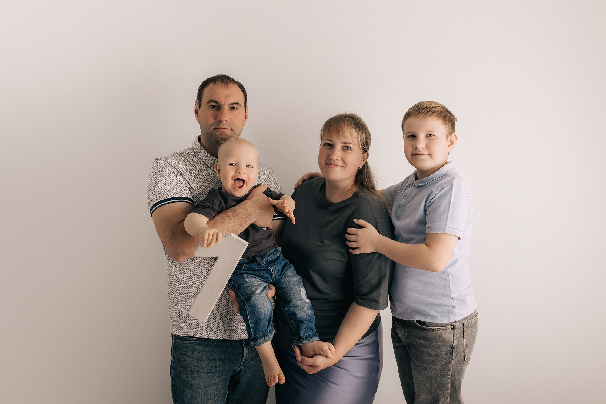 Тимофей 1 год. Семейный фотограф новорождённых в Серпухове Юлия Новикова +79637785957