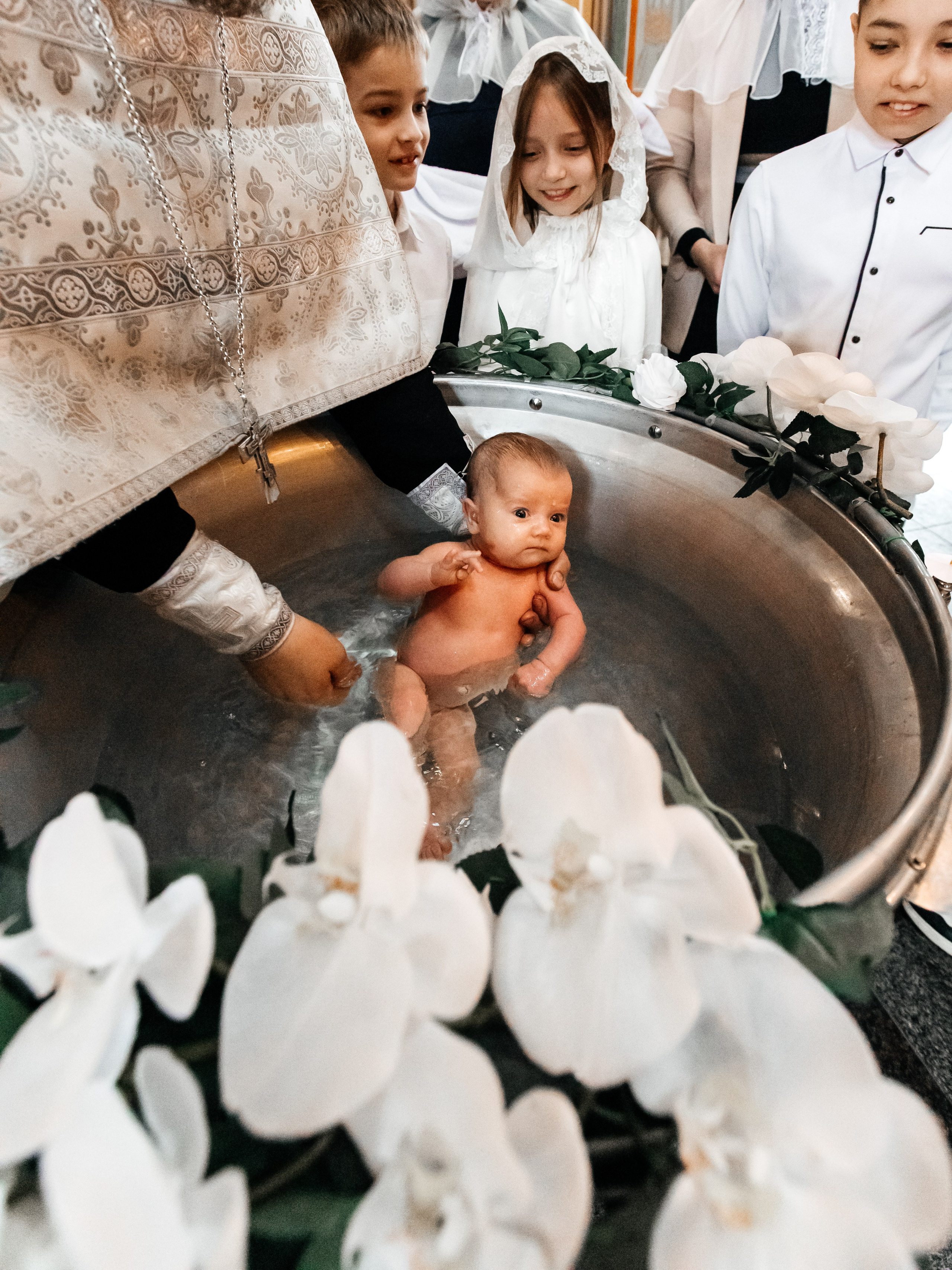 Крещение. Колесникова Татьяна. Фотограф новорожденных Щёлково, Москва, Королев