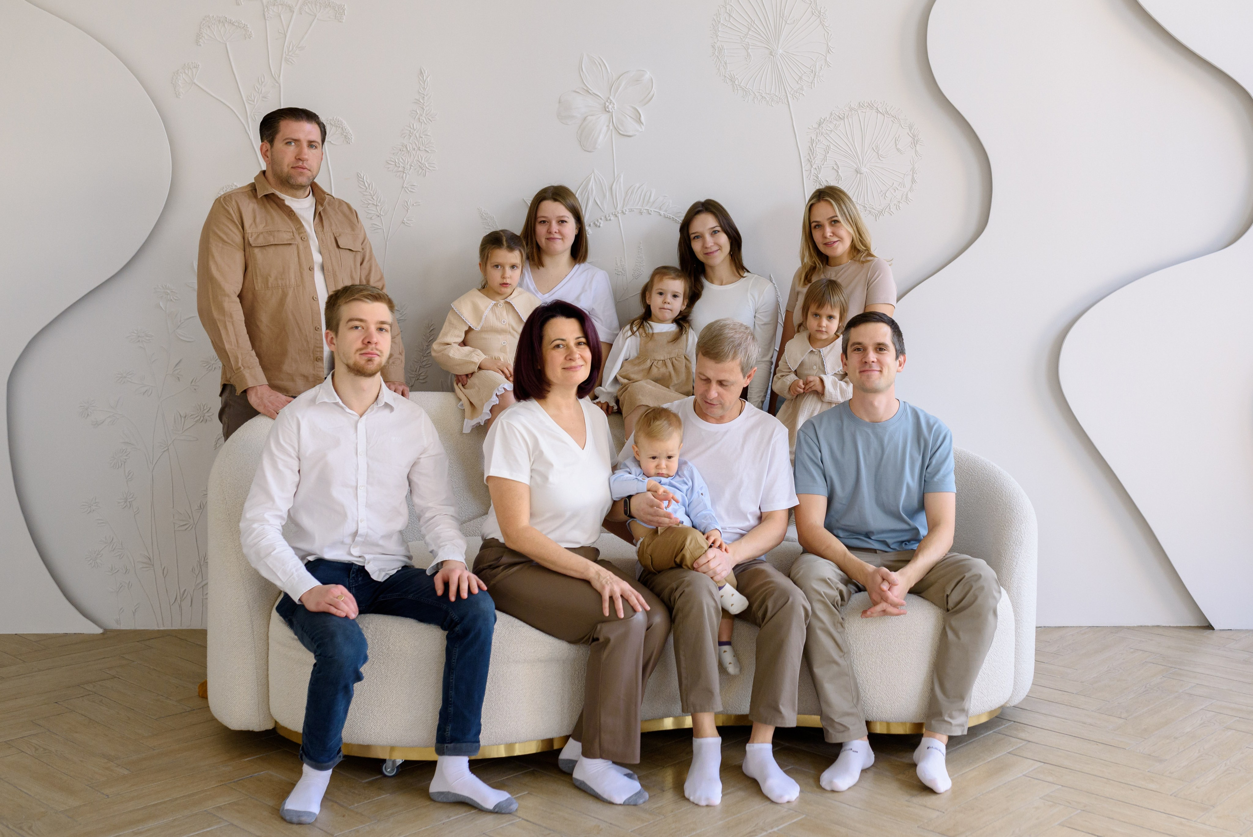 Большая семейная съемка. Ульяна Сёмина, фотограф, Москва