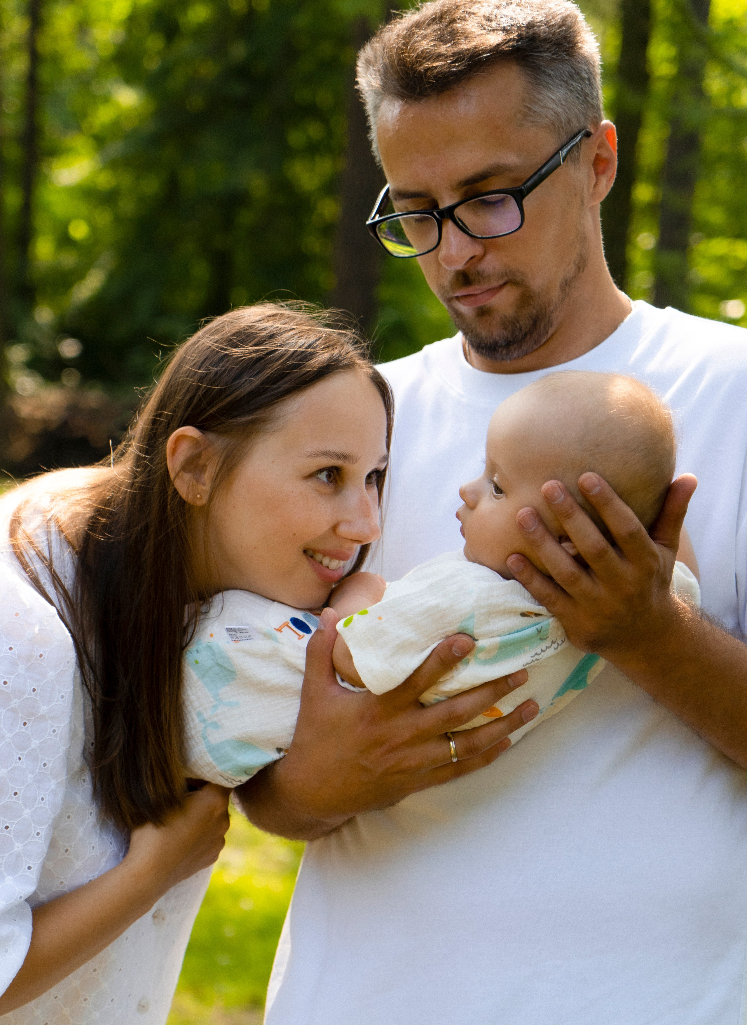 Семейная фотосессия в парке в Санкт-Петербурге для Вероники, Жени и Андрюши. Светлана Гопанюк. Портретный фотограф. Санкт-Петербург. СПб