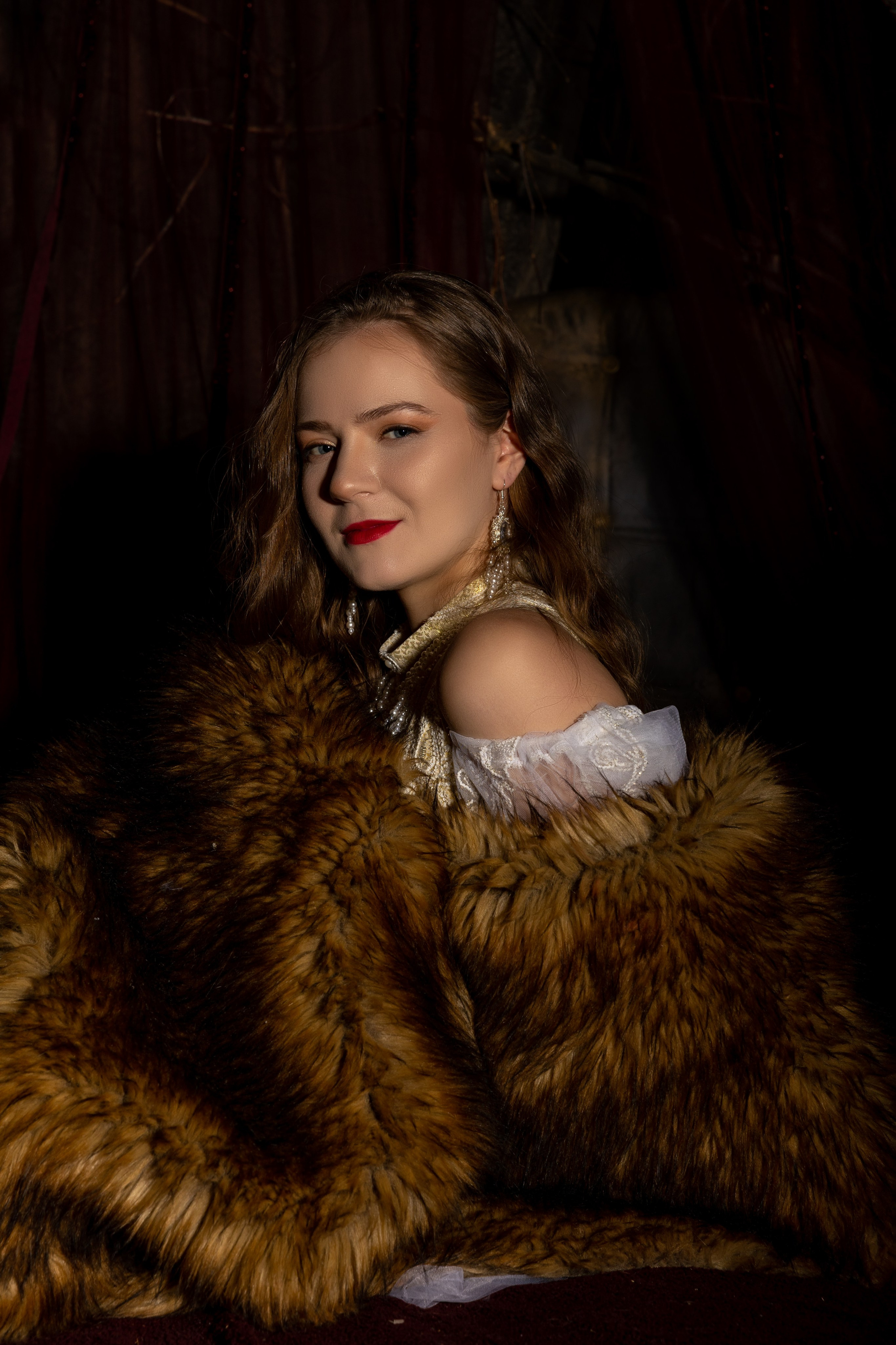 Зимушка. Фантазийная съемка по мотивам русских сказок