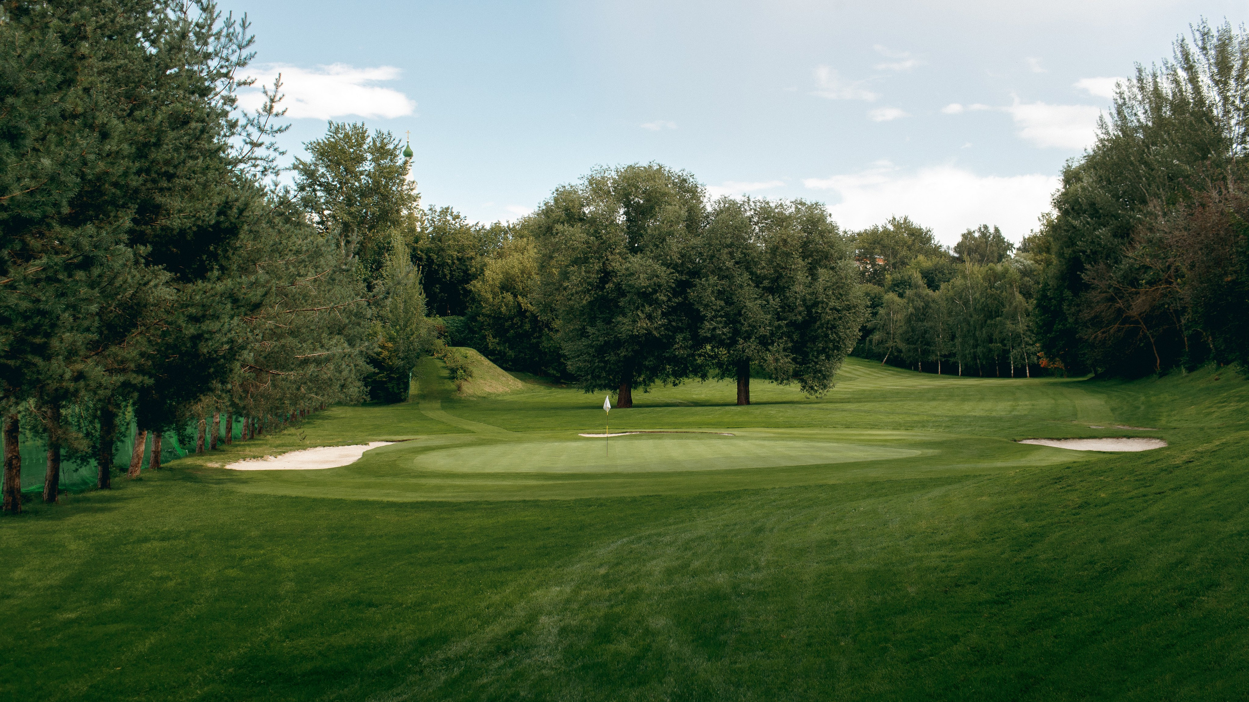 Гольф поле, фотограф Никитин Дмитрий