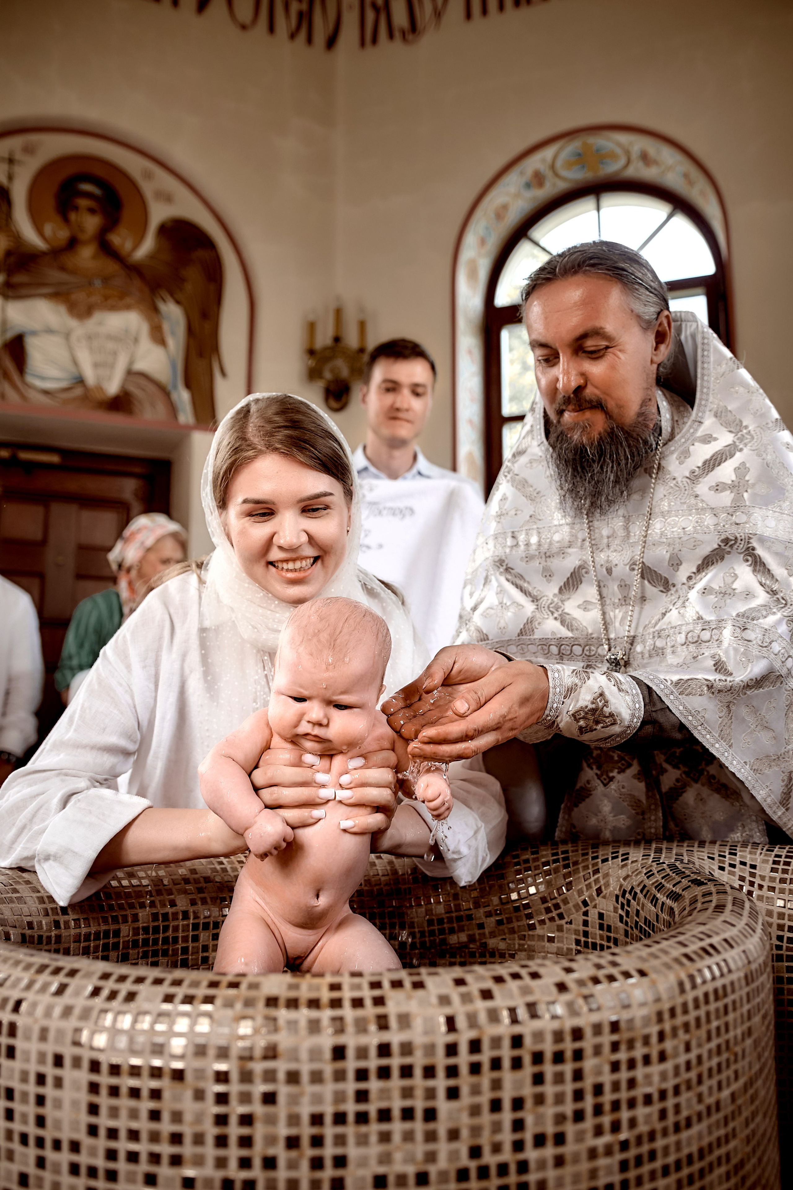 Таинство Крещения Евы. Фотограф на Крещение и Венчание в Одинцово
