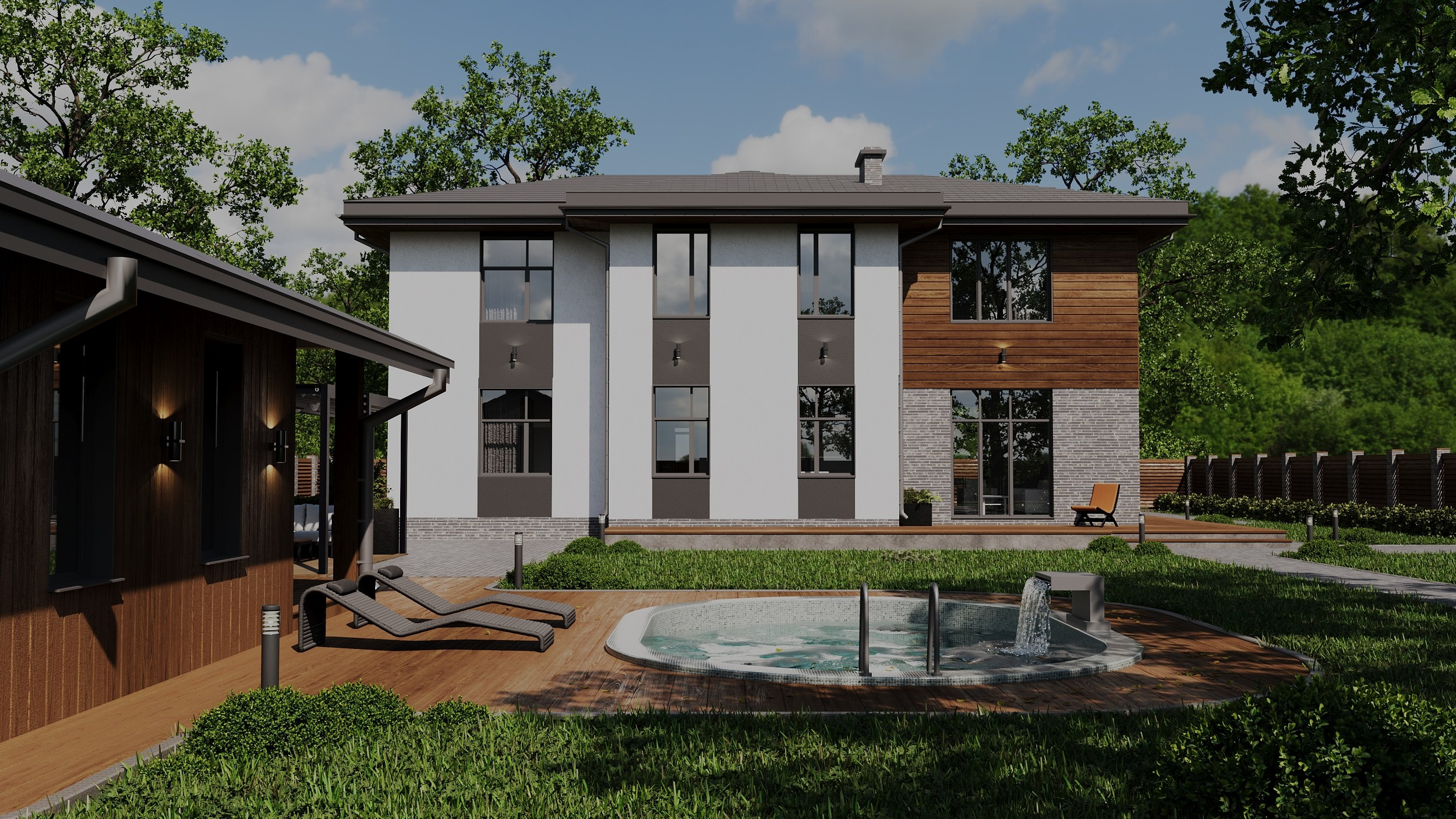 EXTERIOR. 3D Художник| Дизайнер | Борисова Дарья