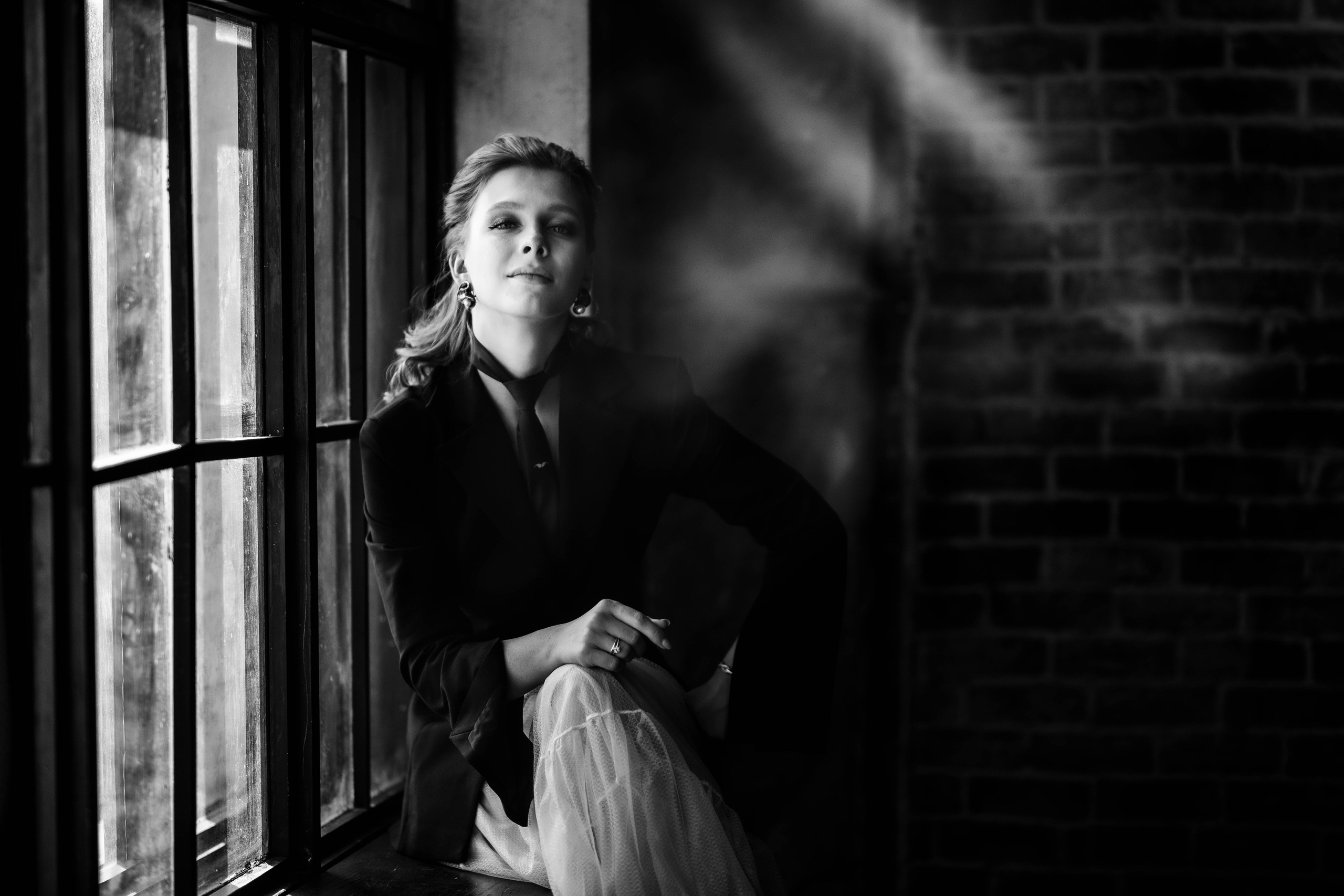 Женское. ЧБ Фотограф Ольга Лесли