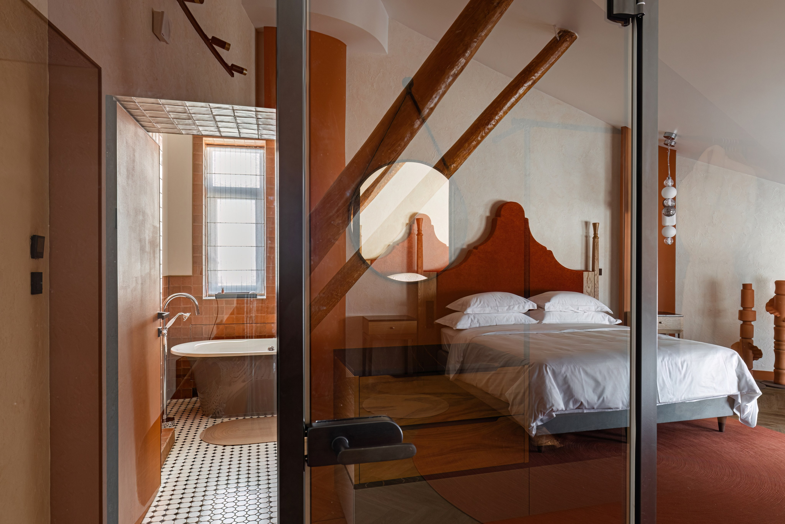 Гостиница «Чарушин», г. Киров. Дизайнер Ольга Атнагулова. Иван Благушин. Интерьерный и архитектурный фотограф в Москве и Санкт-Петербурге