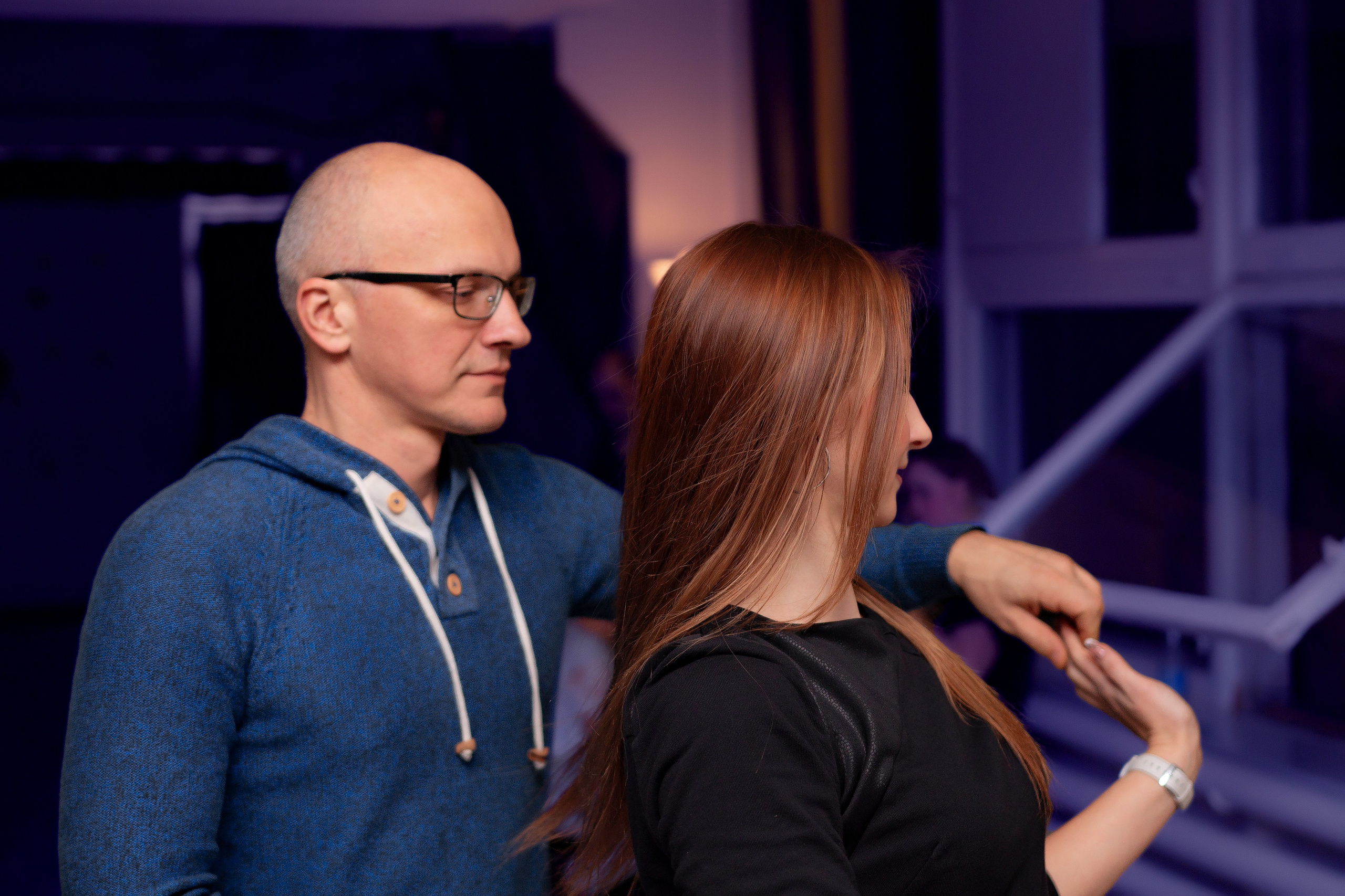 Вечеринка в школе танцев Dance cafe