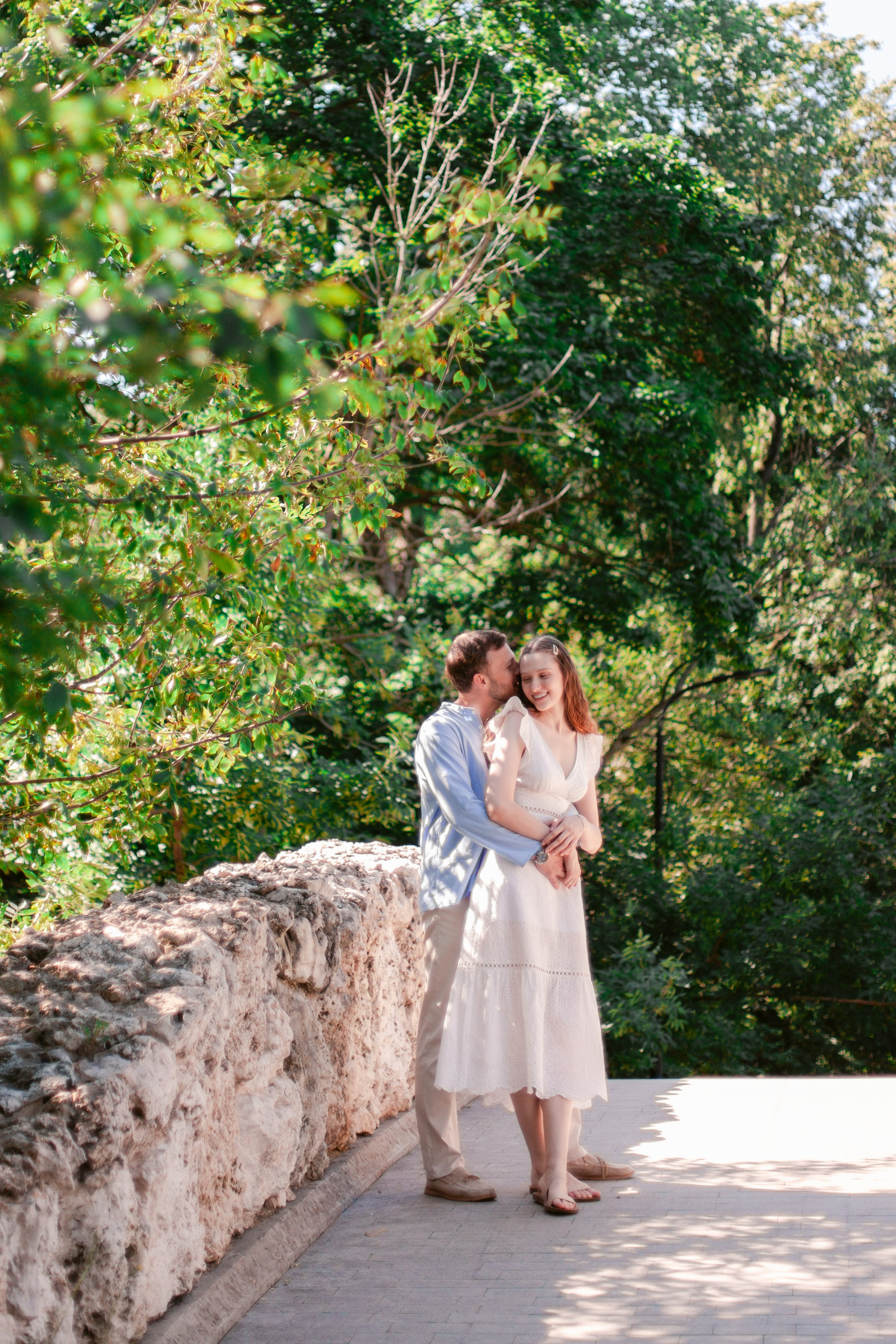Прогулка лавстори предсвадебная в Парке Горького