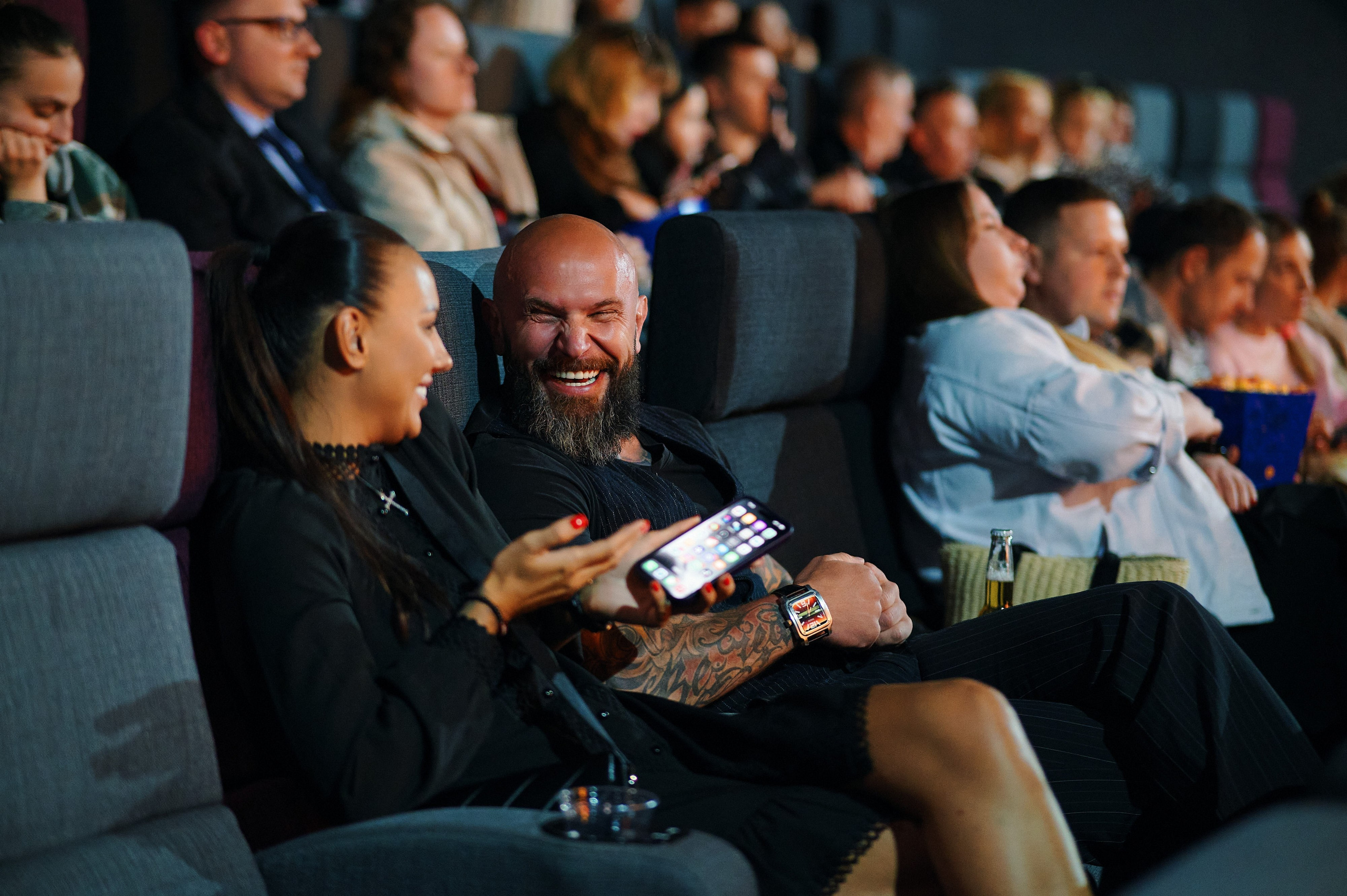 Предпоказ SKYLINE. Репортажной фотограф Ариан