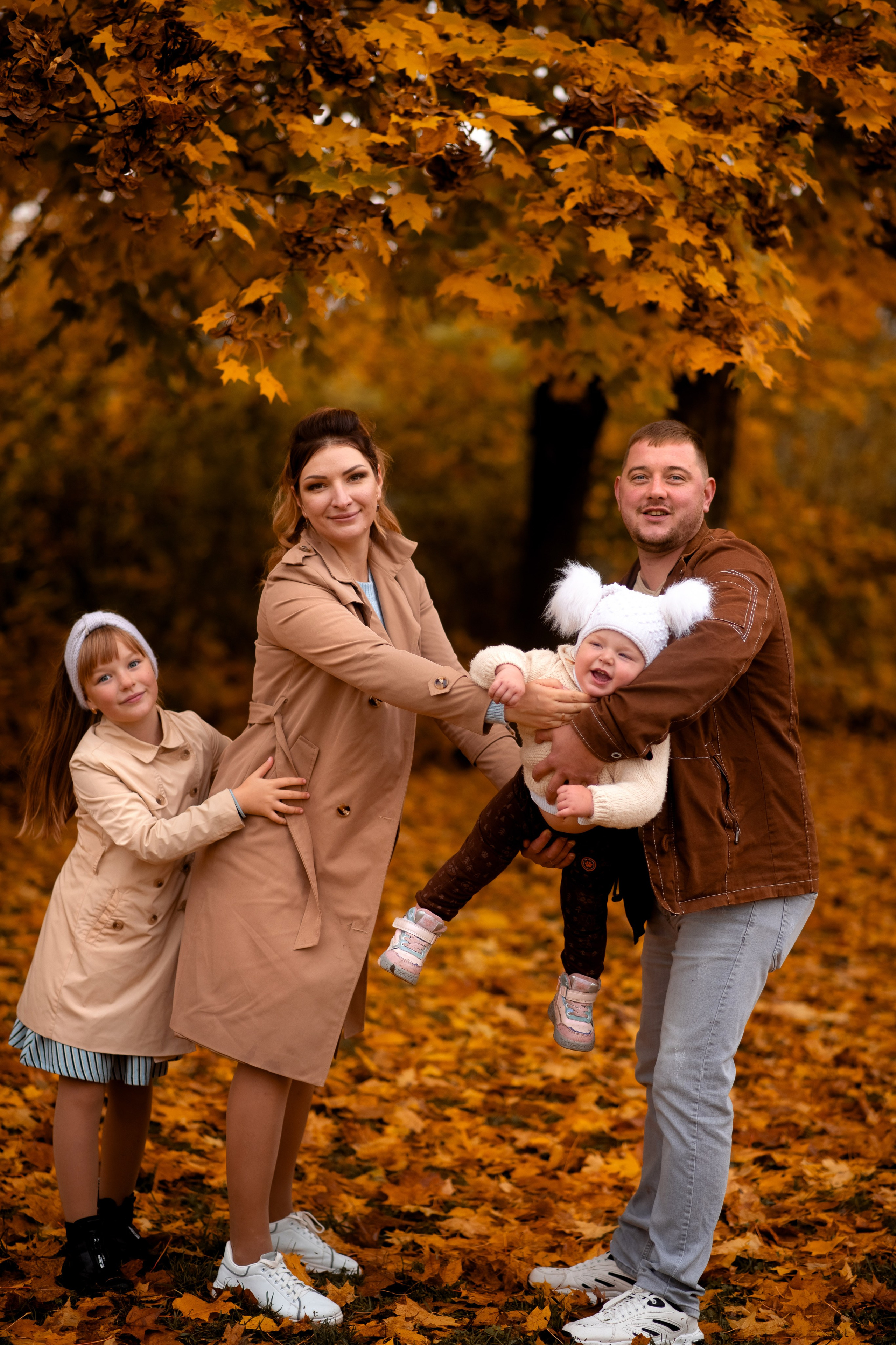 Семейная фотосессия в Ясной Поляне. Осень. Семейный и детский фотограф в Туле Светлана Воронкова