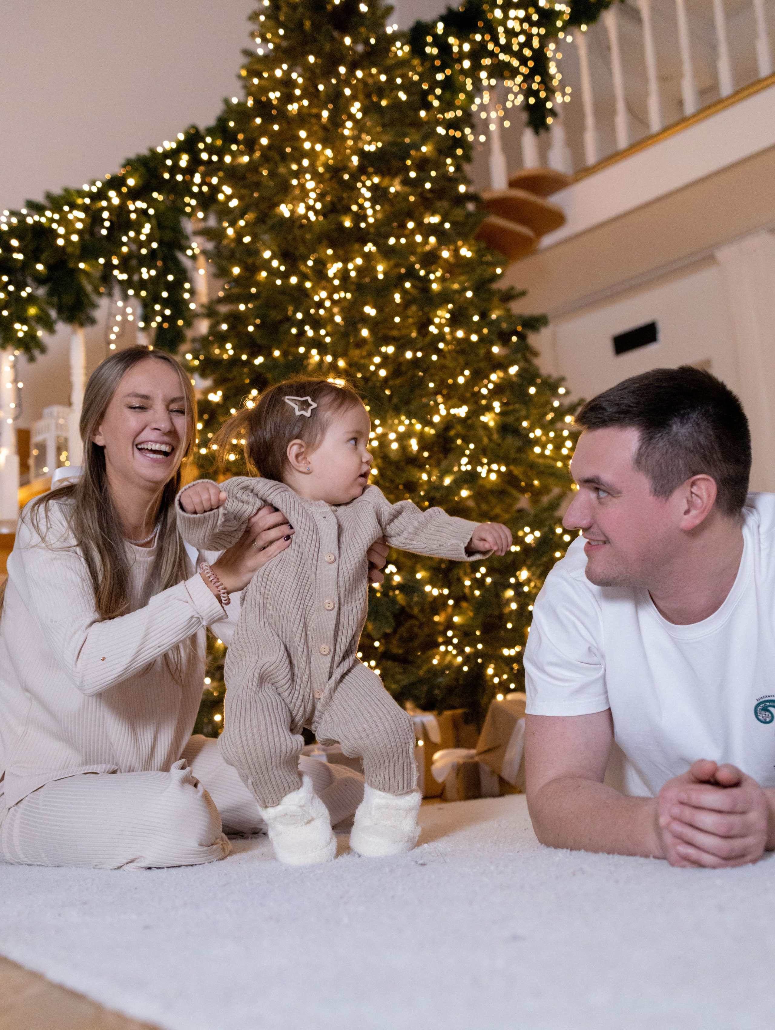 Новый год Паша, Даша и Софи. Фотограф Дарья Соколовская