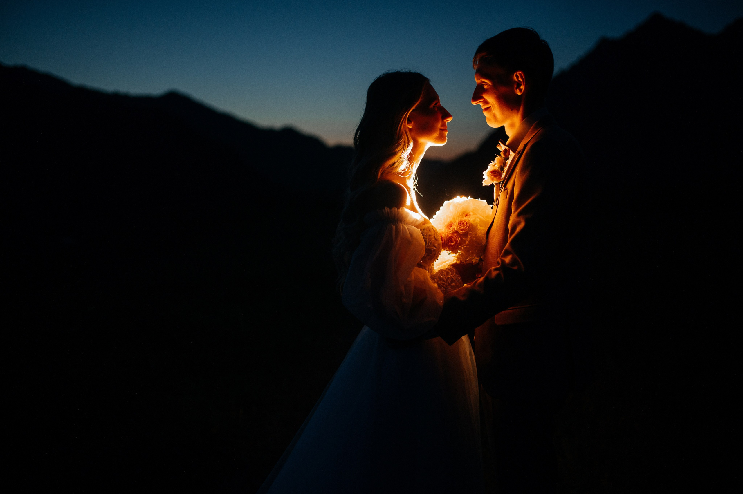 Андрей и Елена. Свадебная  съемка на Алтае