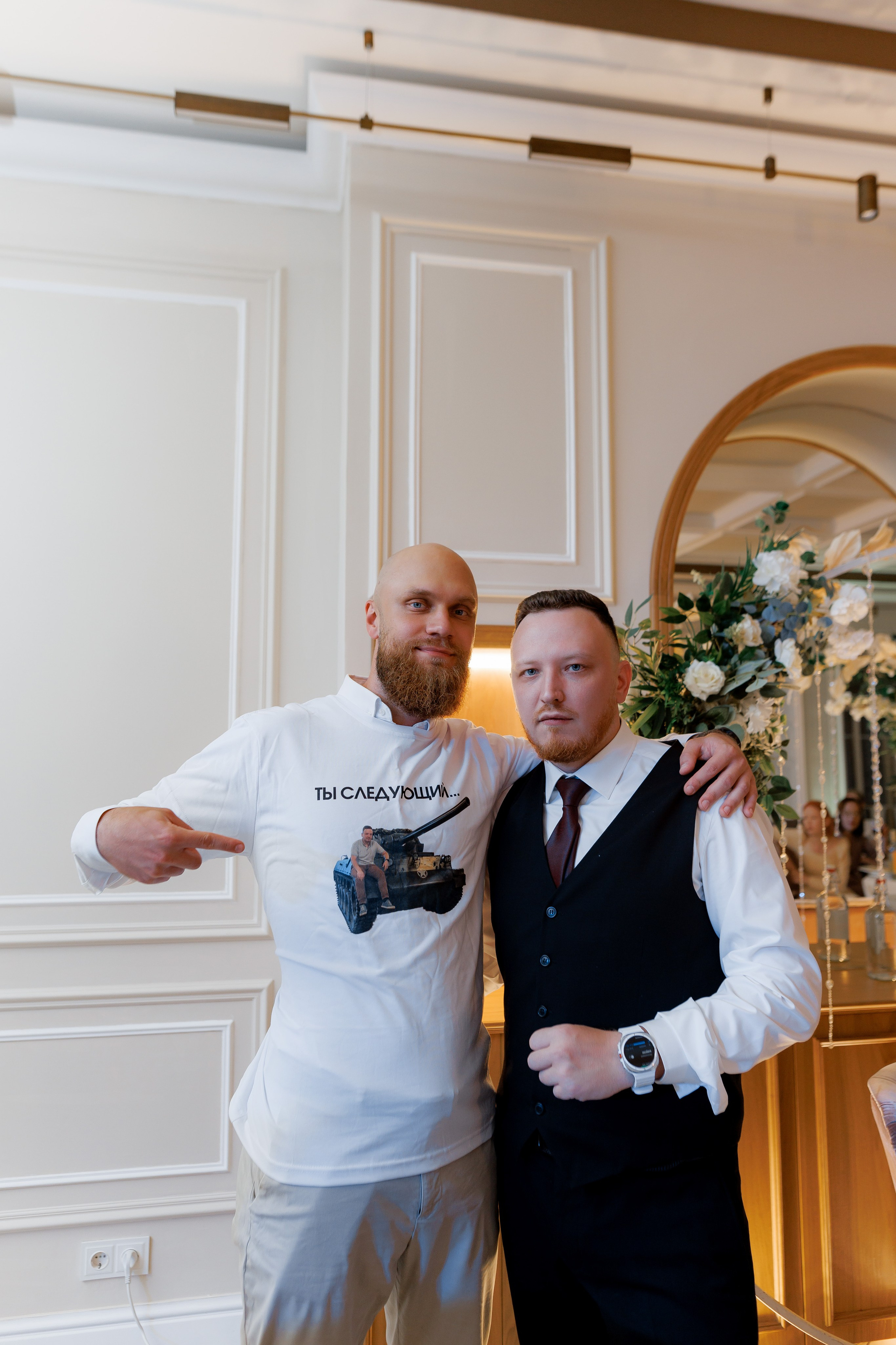 Свадебный банкет Полины и Ильи: волшебство в «Музыке и Времени». Свадебный фотограф Михаил Александров