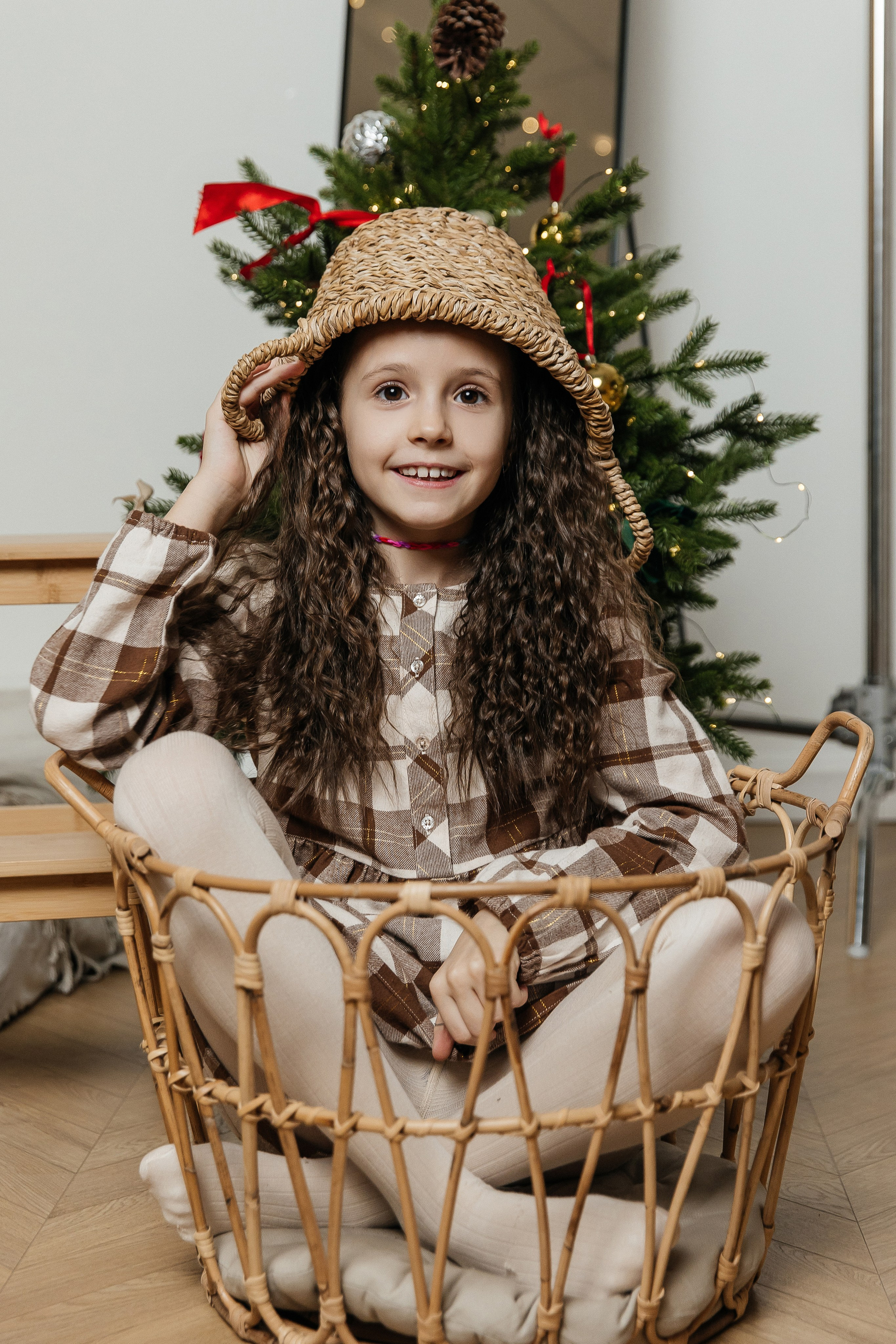 Дарья с семьей новогодняя. Свадебный и семейный фотограф в Вологде Екатерина Назарина