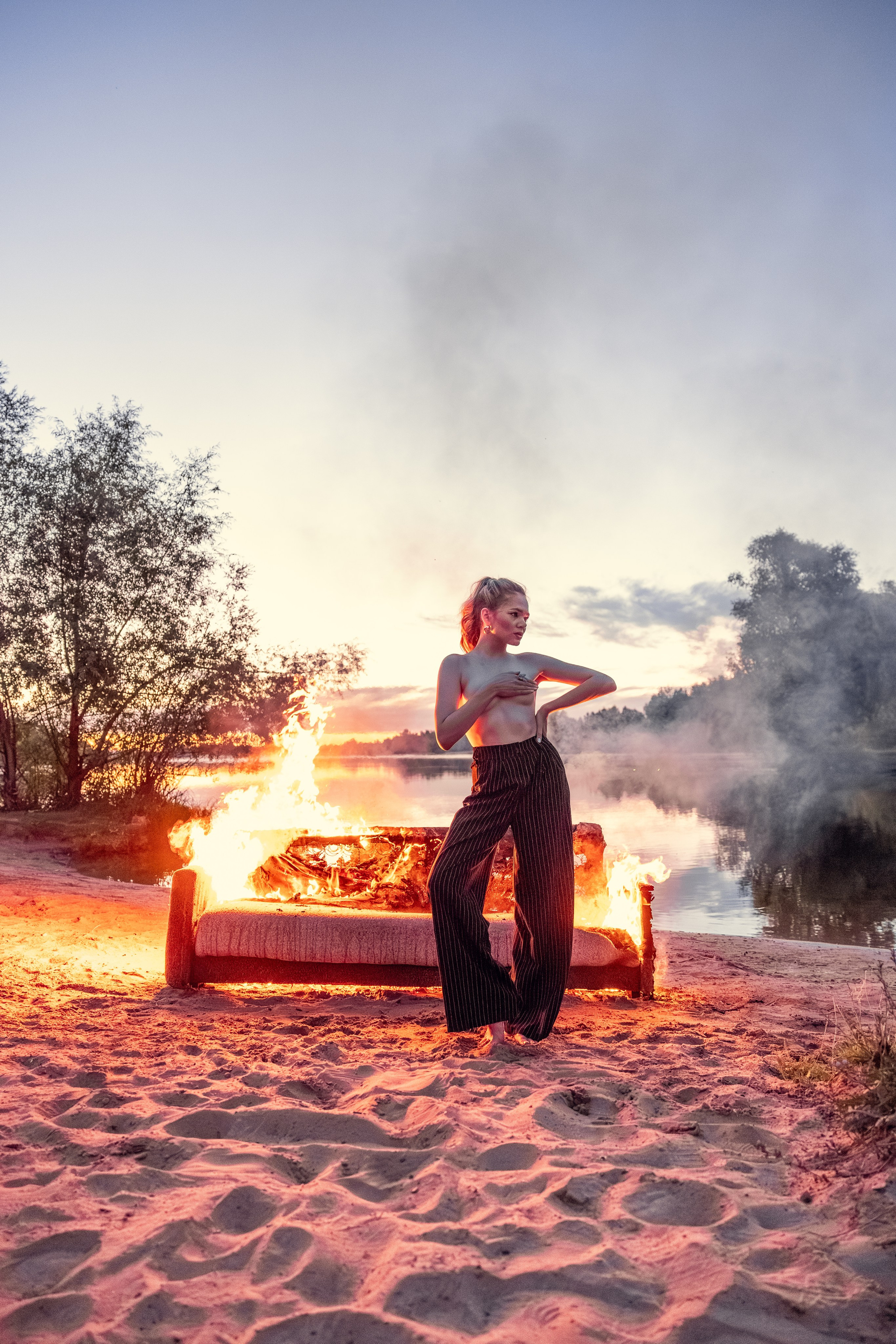 Огненная фотосессия. Фотограф в Казани Ольга Яшина