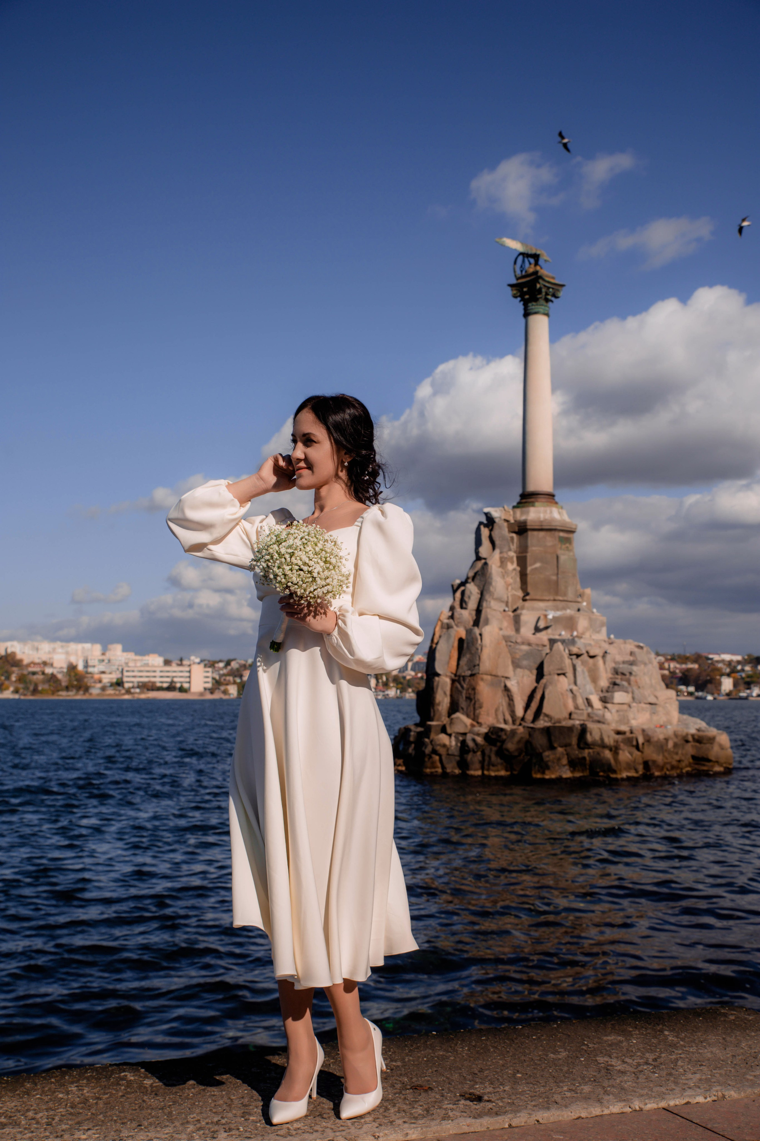 Алёна & Константин. Свадебная фотосессия на Матросском бульваре. Свадебный и контент фотограф в Севастополе и Крыму Марина Данилова