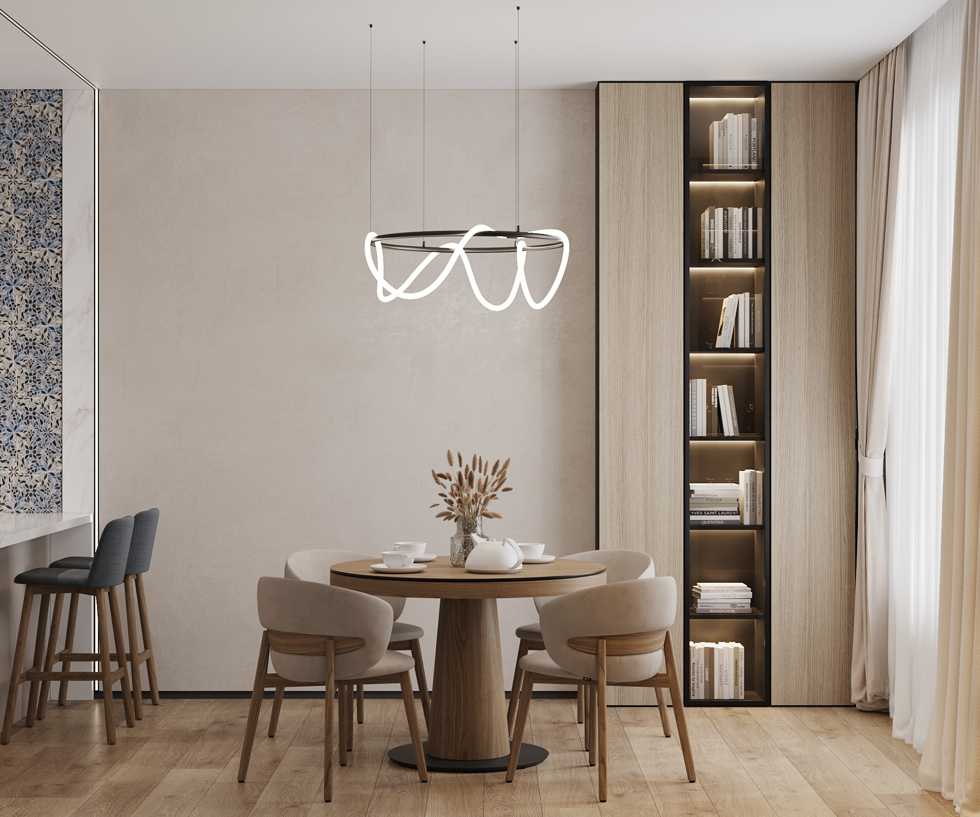 ЖК Ботаника. Студия Дизайна интерьера Tsvetdesign. Дизайнер в Санкт-Петербурге