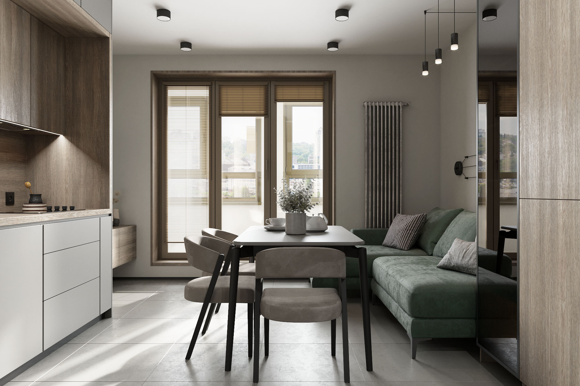 ЖК Модум. Студия Дизайна интерьера Tsvetdesign. Дизайнер в Санкт-Петербурге