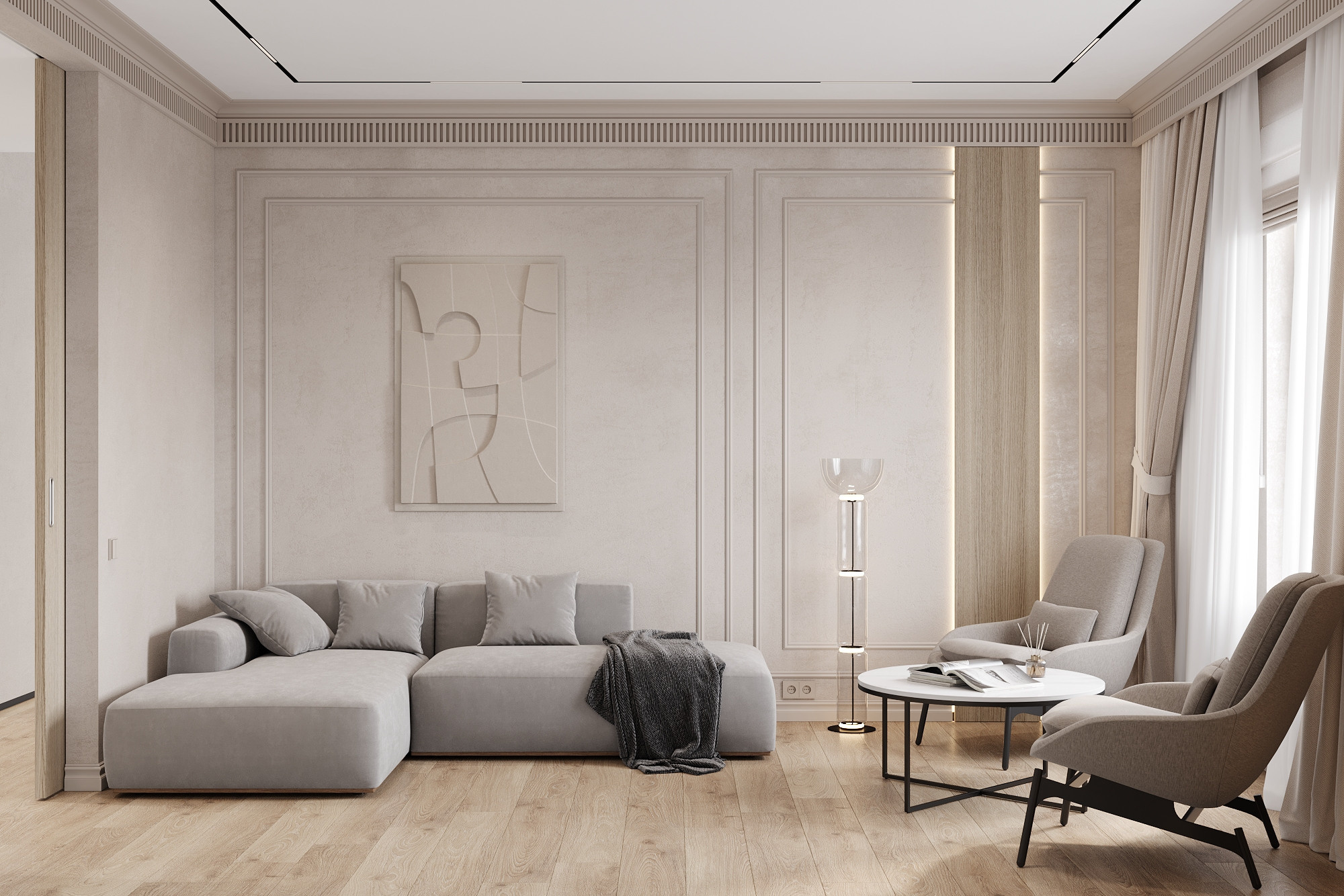 ЖК Ботаника. Студия Дизайна интерьера Tsvetdesign. Дизайнер в Санкт-Петербурге