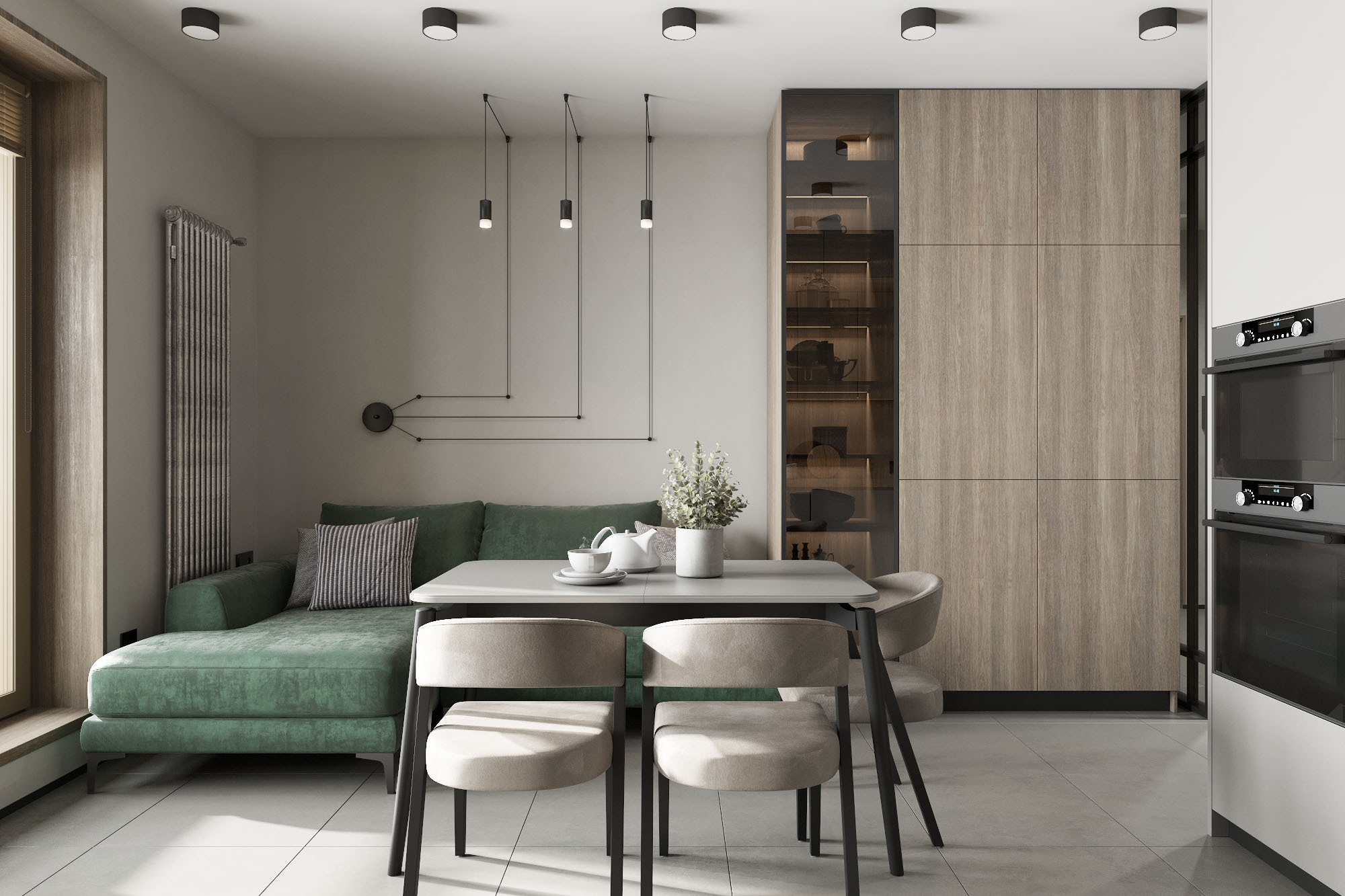 ЖК Модум. Студия Дизайна интерьера Tsvetdesign. Дизайнер в Санкт-Петербурге