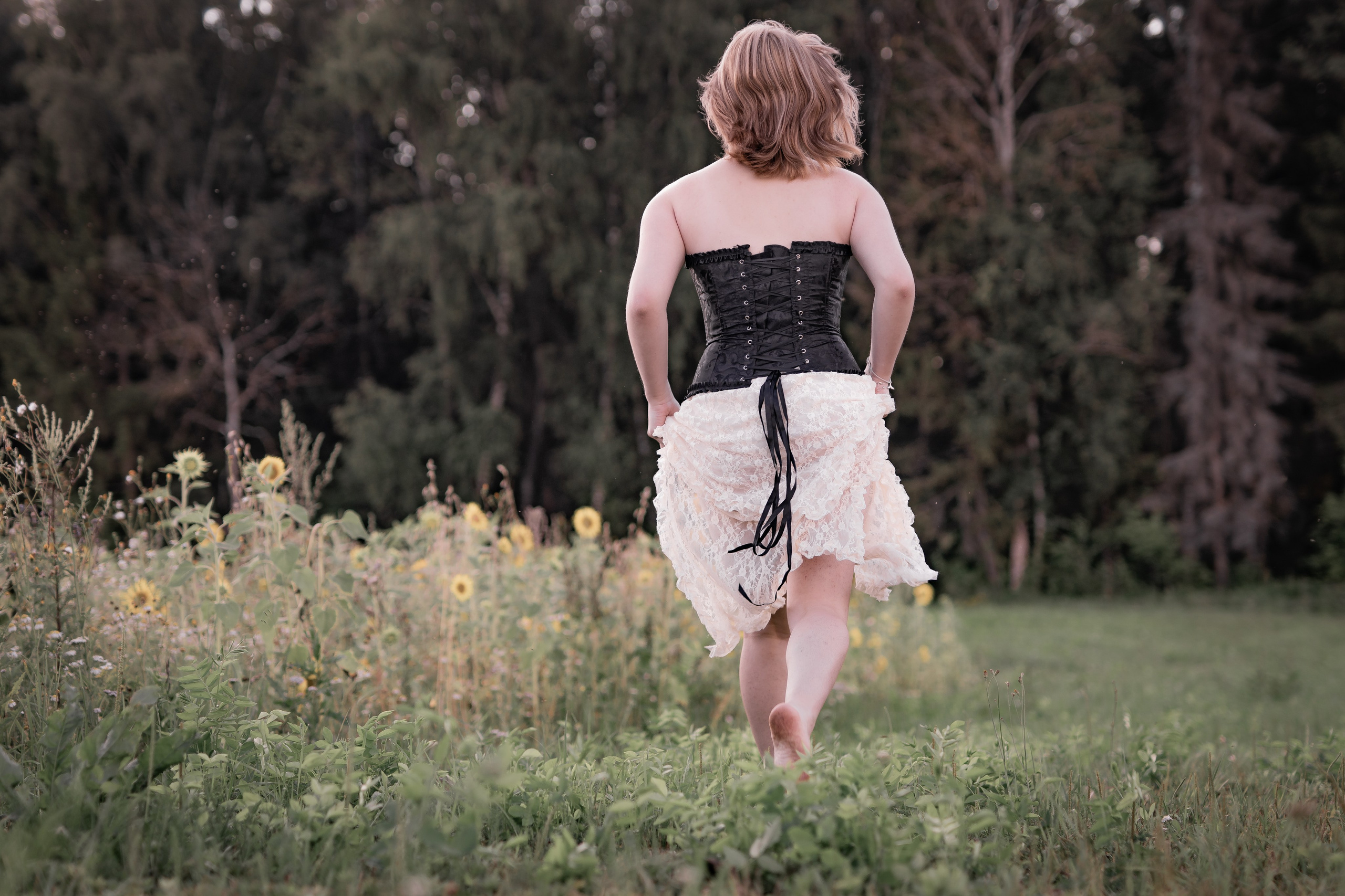 Прогулка с подсолнухами. Семейный фотограф Ефремова Виктория