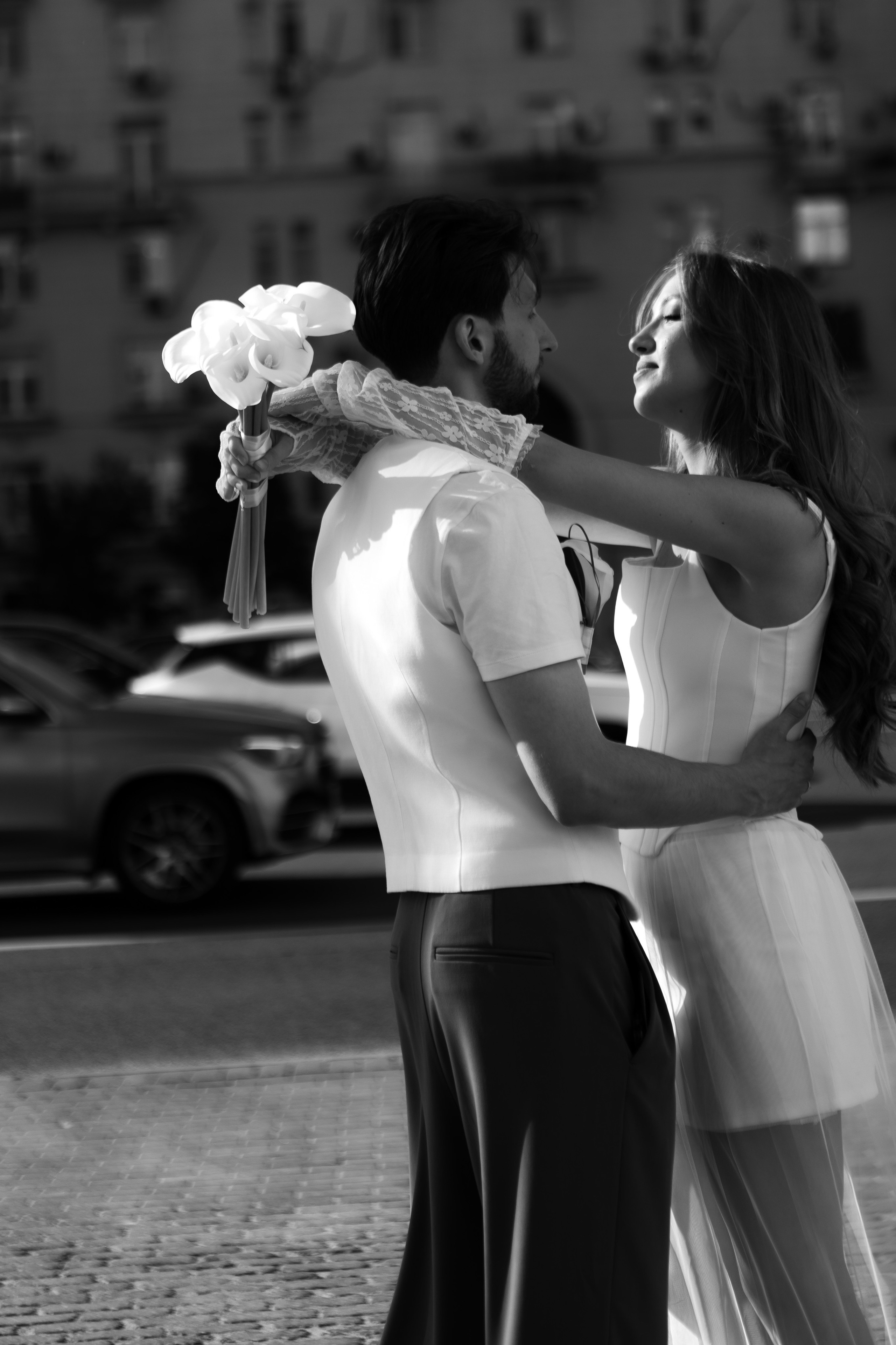 Свадебная фотосессия на Кутузовском проспекте от фотографа Калагиной Свеьланы