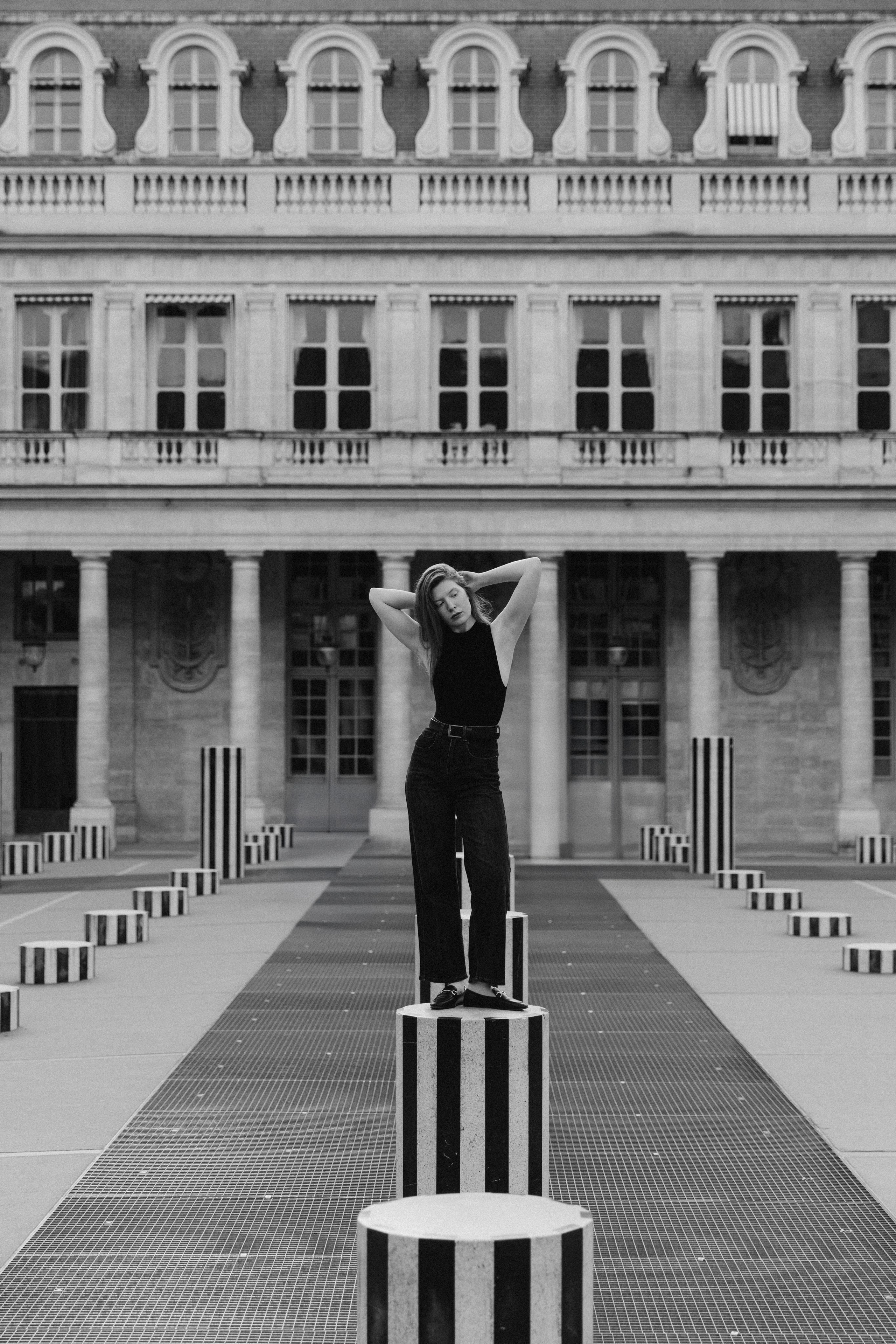 Autumn light. Photographer in Paris