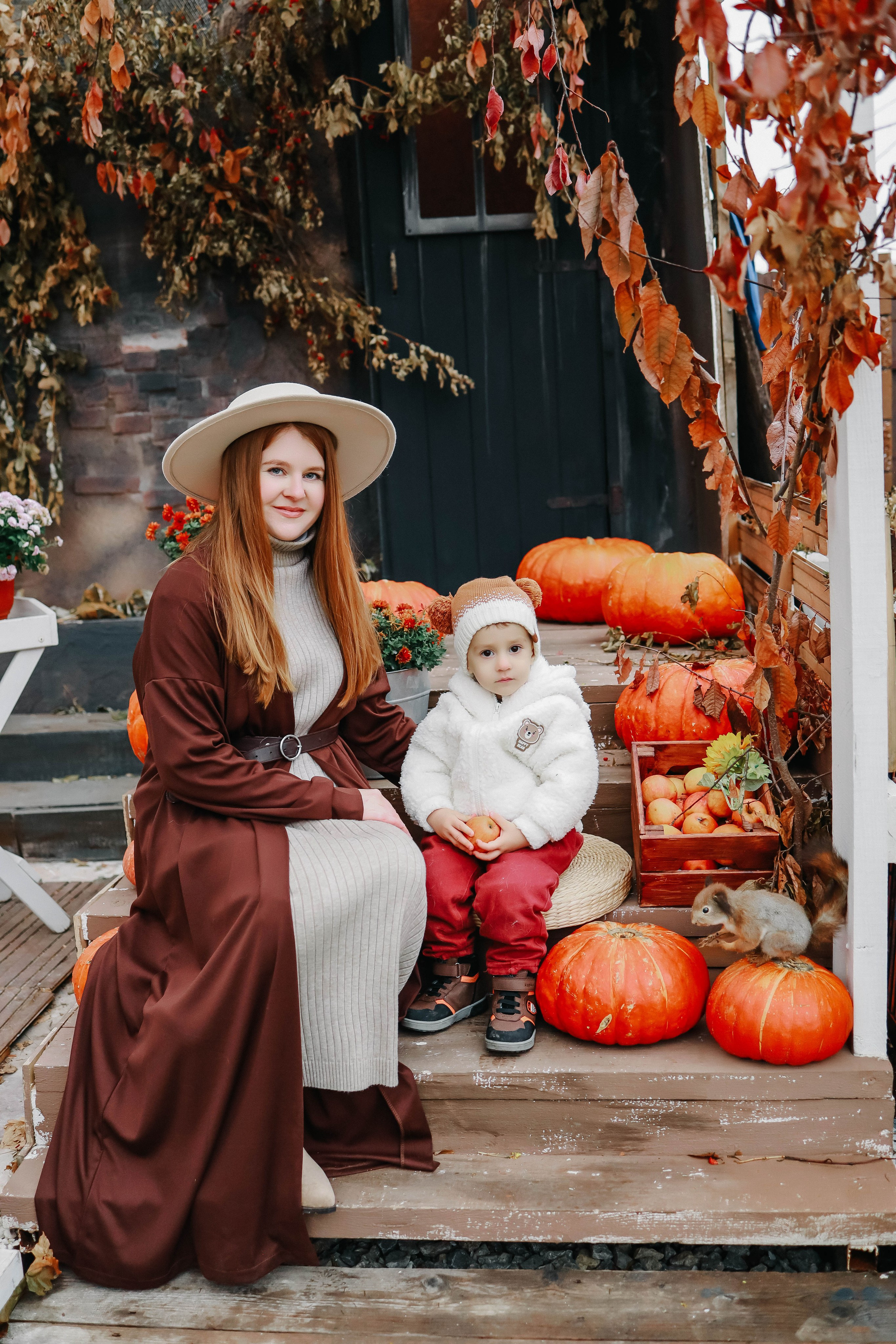 Осенняя фотосессия с кроликом!. Иванова Ирина Свадебный и семейный фотограф г. Уфа