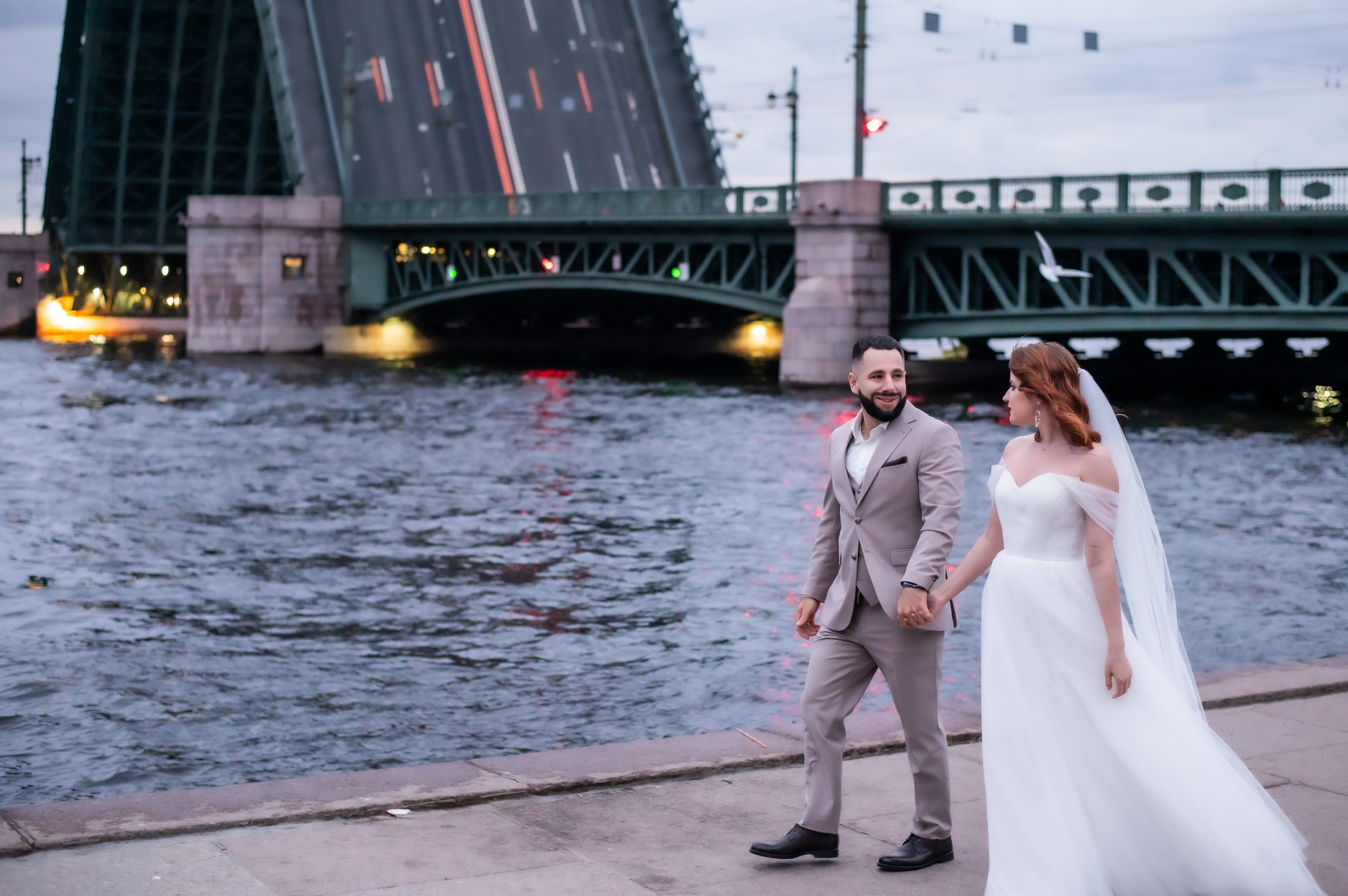 Разводные мосты. Свадебный и семейный фотограф в Санкт-Петербурге — Мария Черепанова