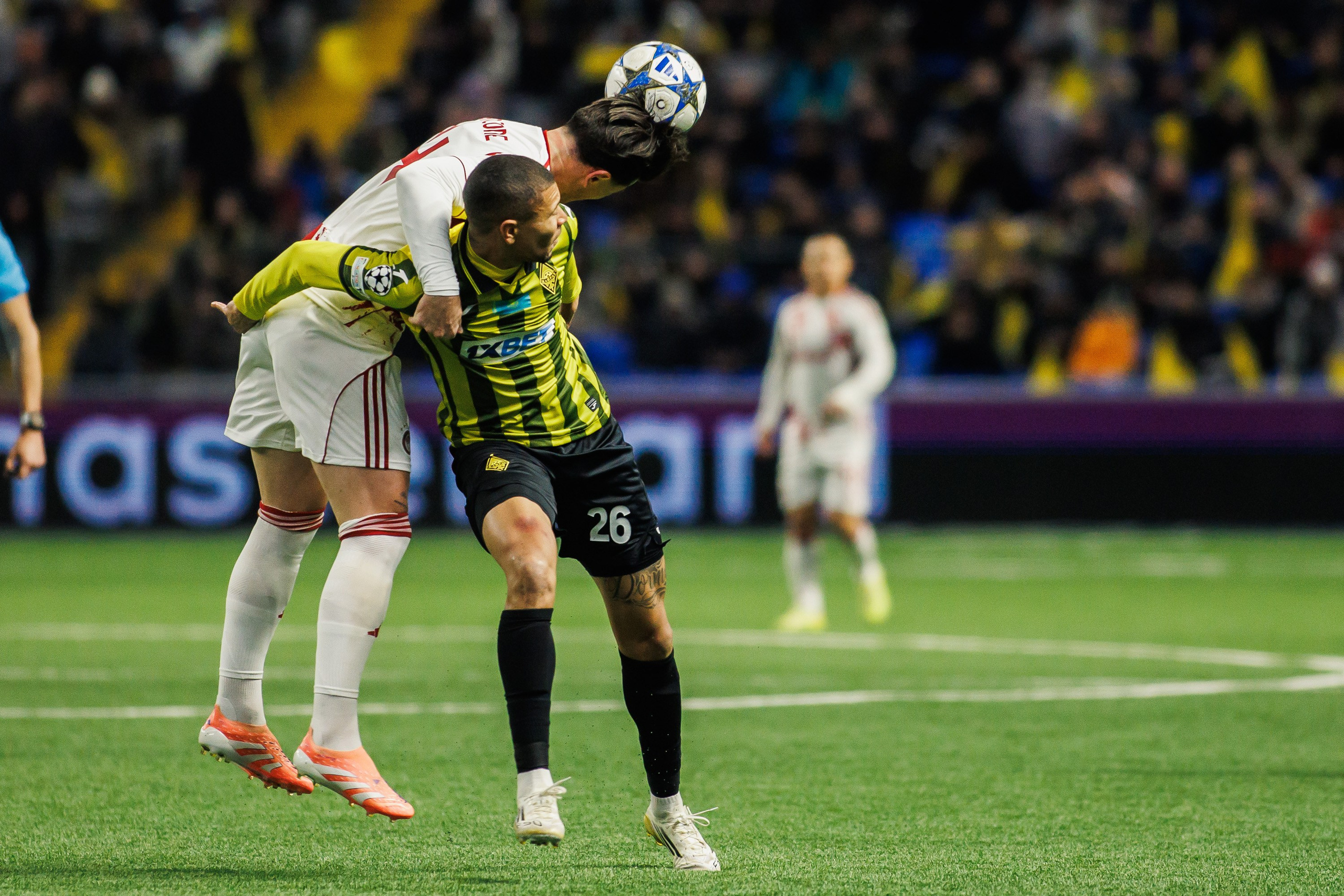 UEFA Champions League 25/26 Kairat — Olympiacos. Photographer Danil Aykin