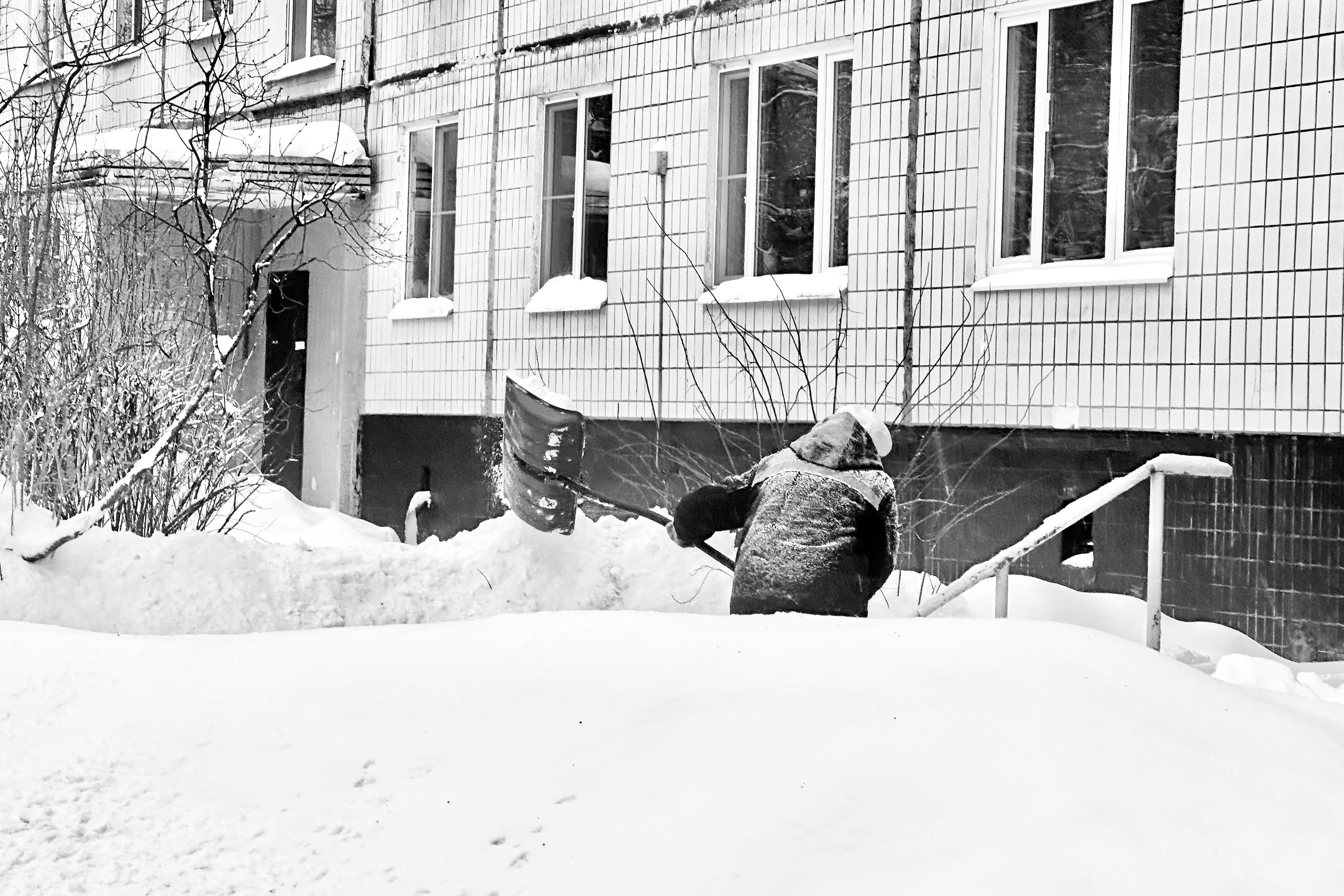 Чёрно-белая зима 25-26. Фотосессии и репортаж — Фотограф в Москве — Рина Серёгина