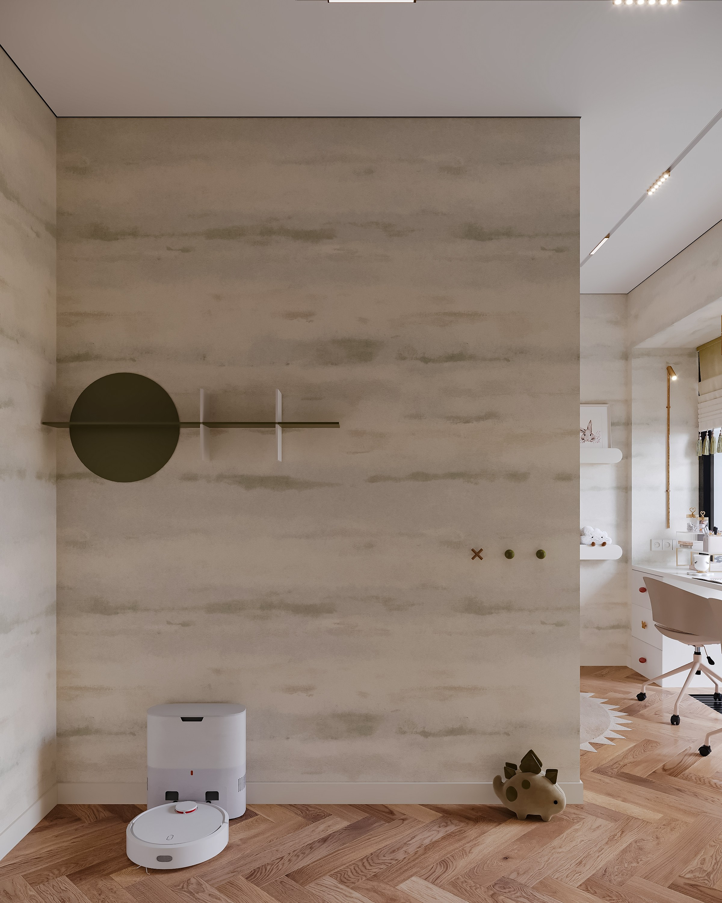 Квартира 60 м². 3Д-Визуализация Наталья Макогонова