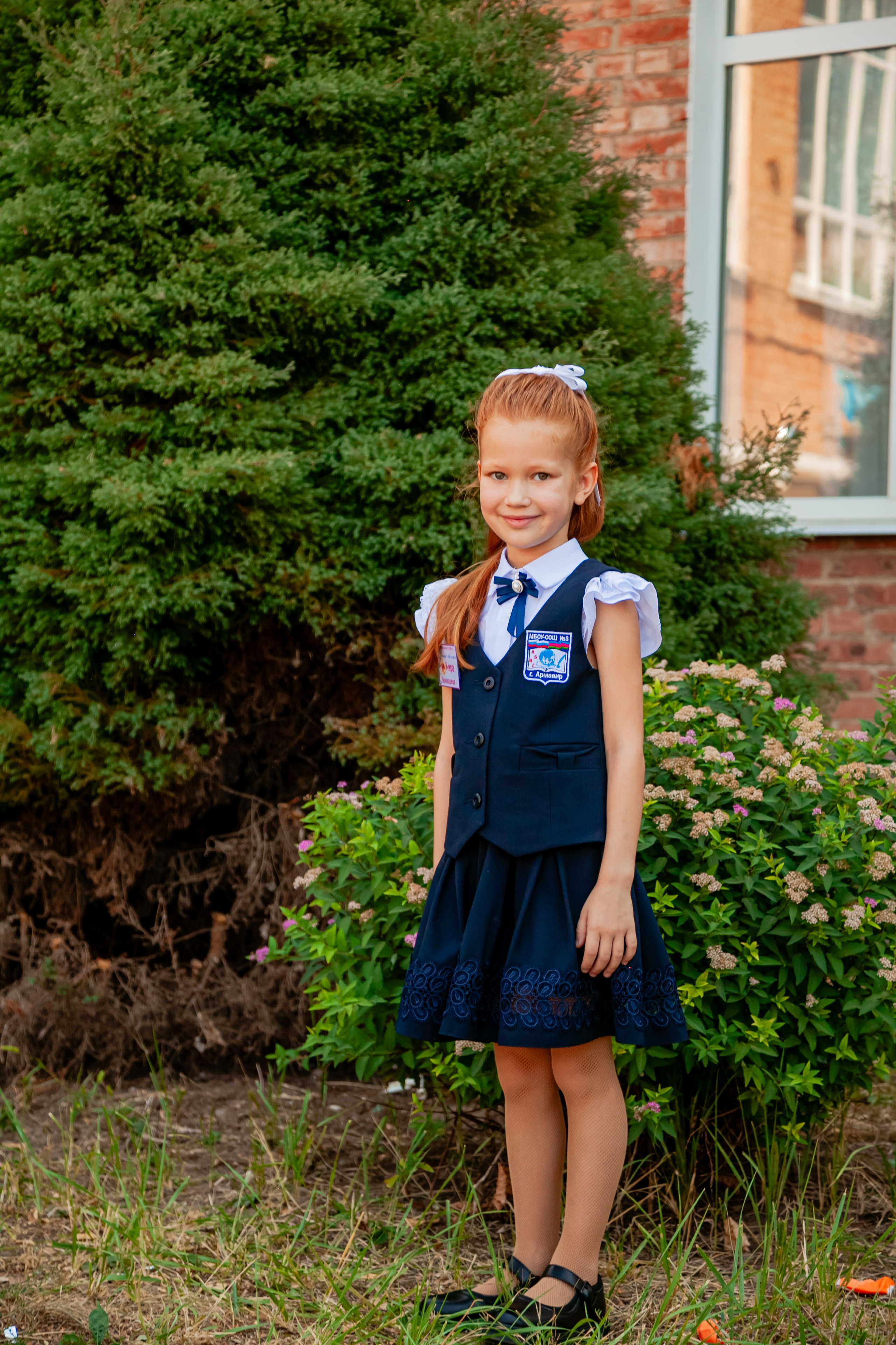 1 сентября линейка. Свадебный и семейный фотограф в Армавире