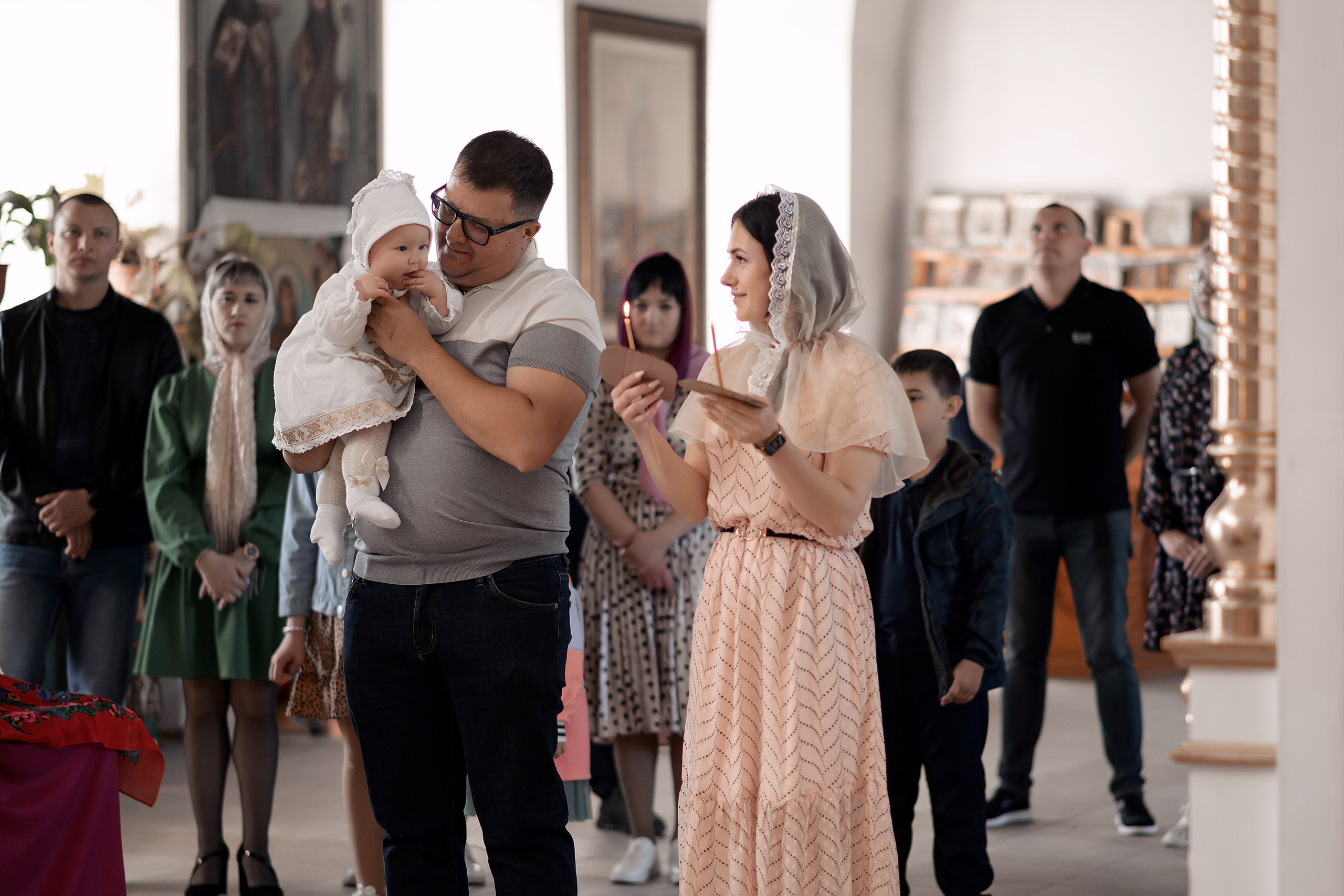 Крещение Екатнрины. Свадебный фотограф Белгород Валуйки Старый Оскол Воронеж