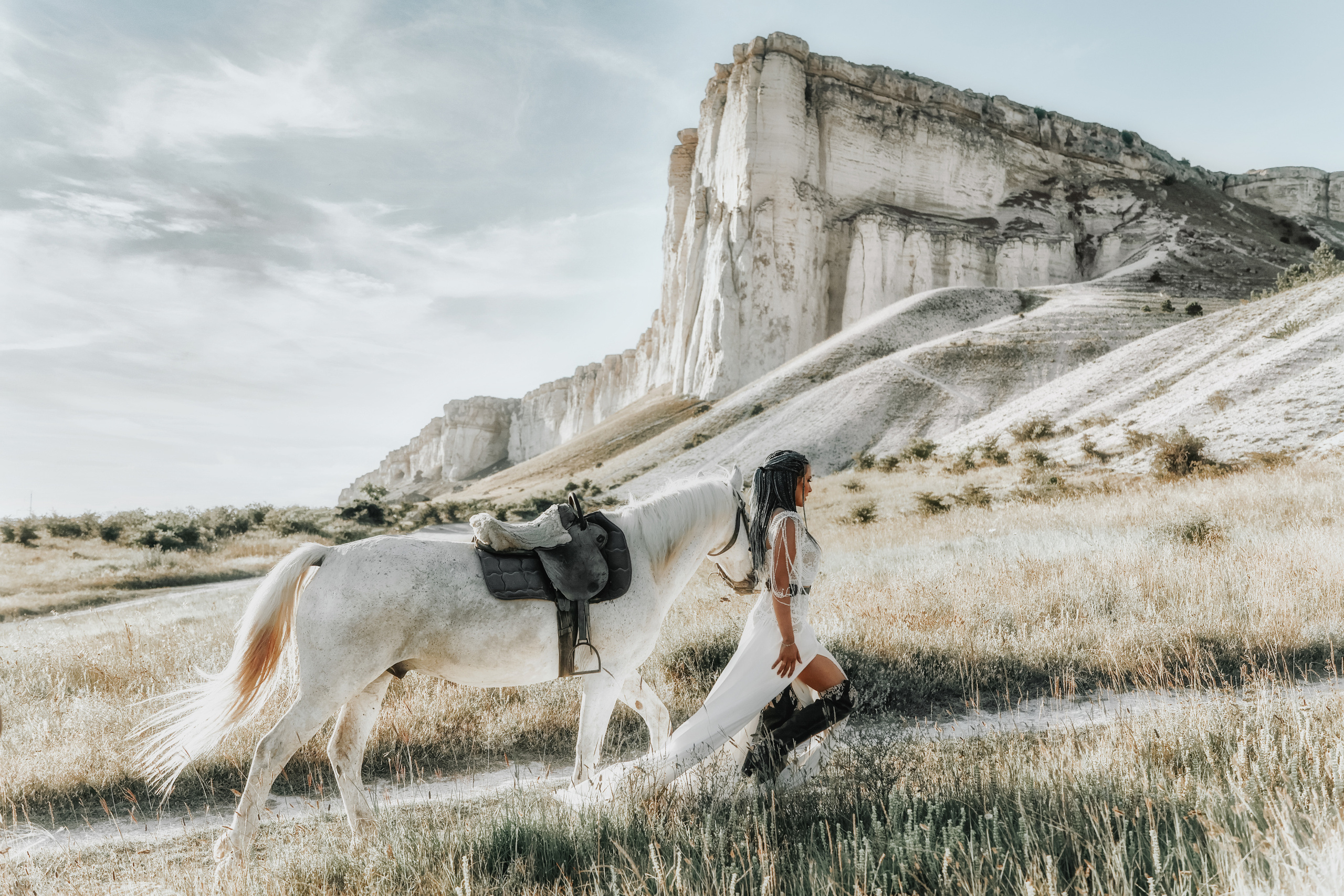 OLGA Белоснежный дуэт. Свадебный фотограф в Евпатории и в Крыму, Love story, женский портрет