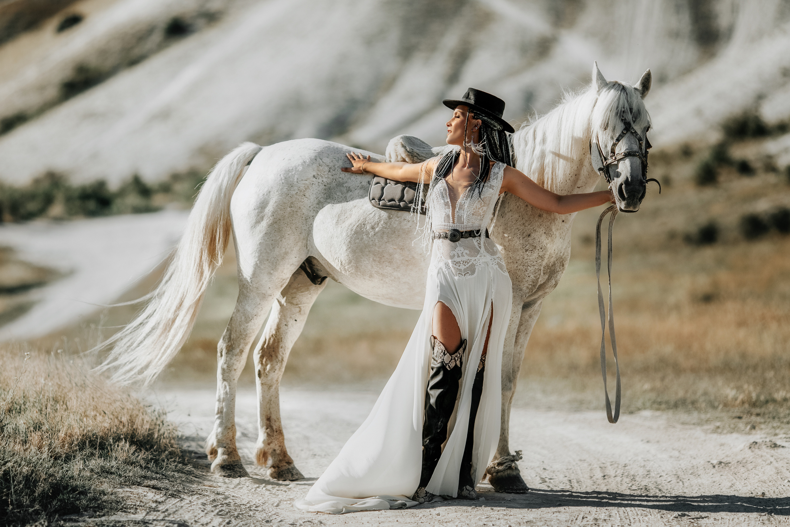 OLGA Белоснежный дуэт. Свадебный фотограф в Евпатории и в Крыму, Love story, женский портрет