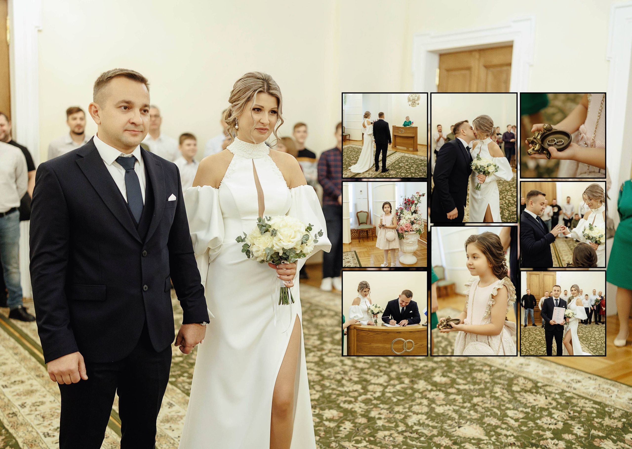 Анастасия и евгений Свадебная фотосессия. Свадебный фотограф Денис Перминов в Воронеже