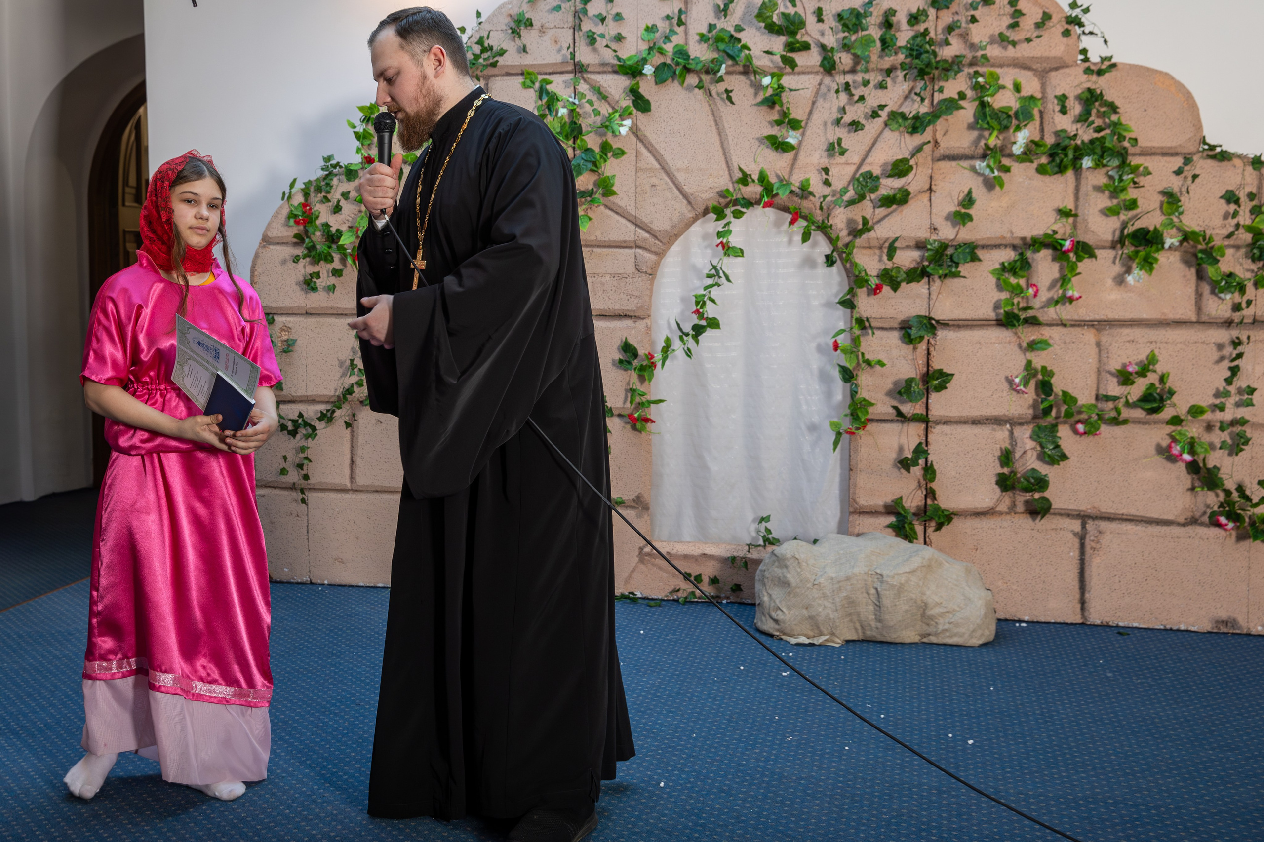 Пасхальный концерт Воскресная школа 2025. Фотограф Таинств Крещение и Венчания г. Магадан Власова Ульяна