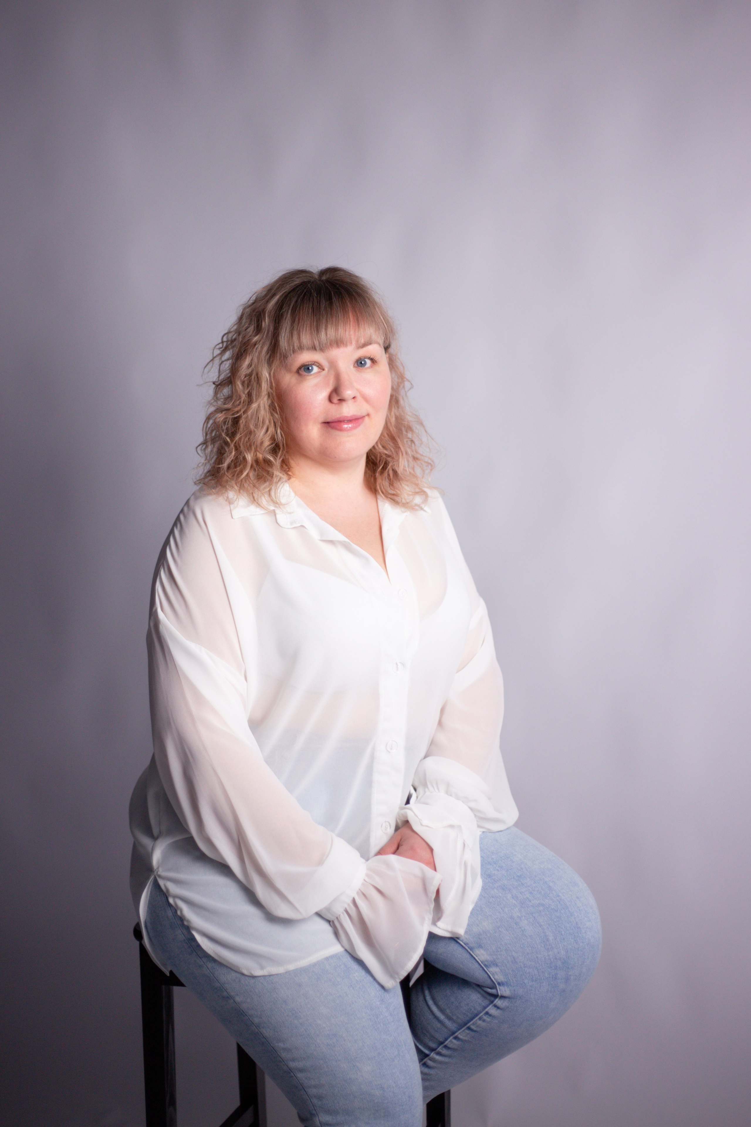 Студийная съемка для Виктории