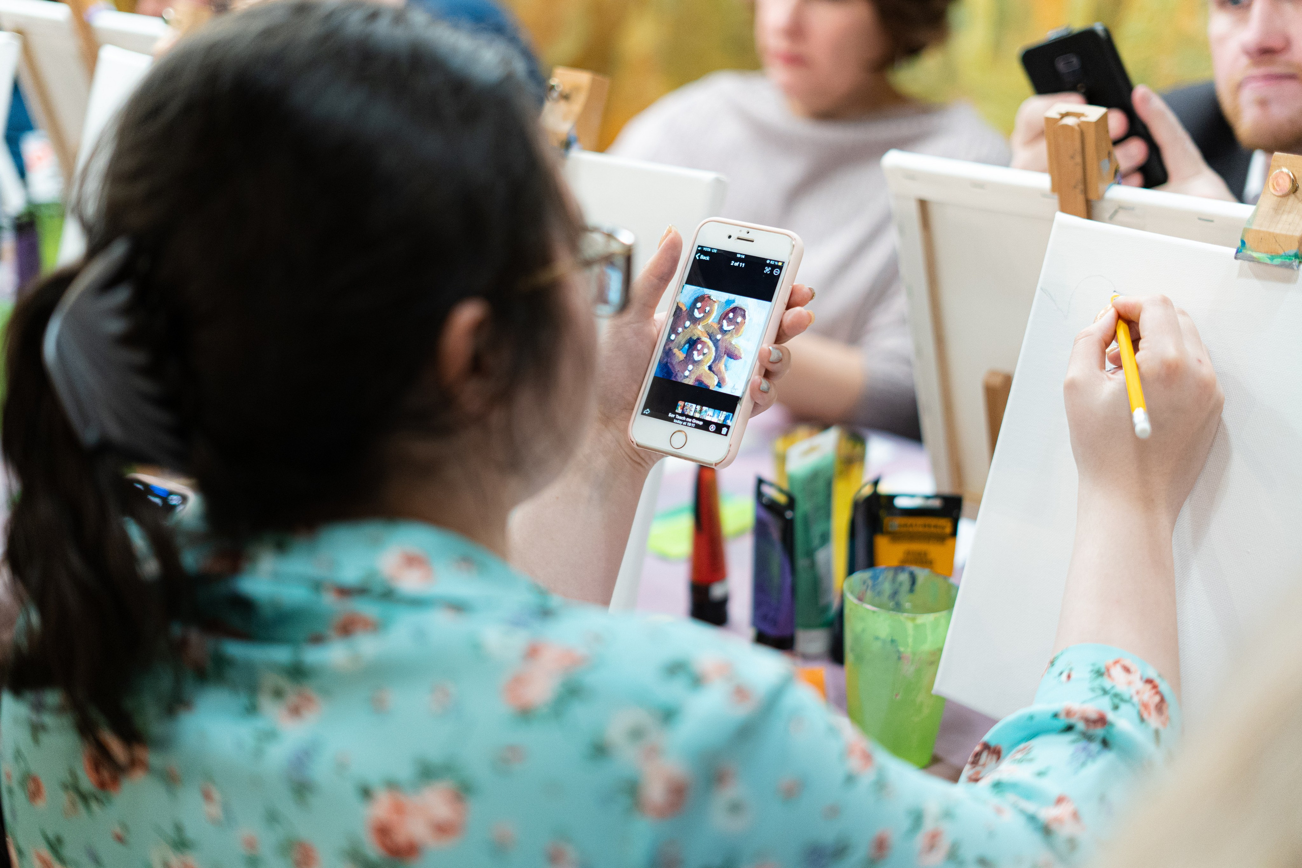 Корпоратив Teach Me Art 2. Портретный фотограф в Москве и Санкт-Петербурге Арина Чех