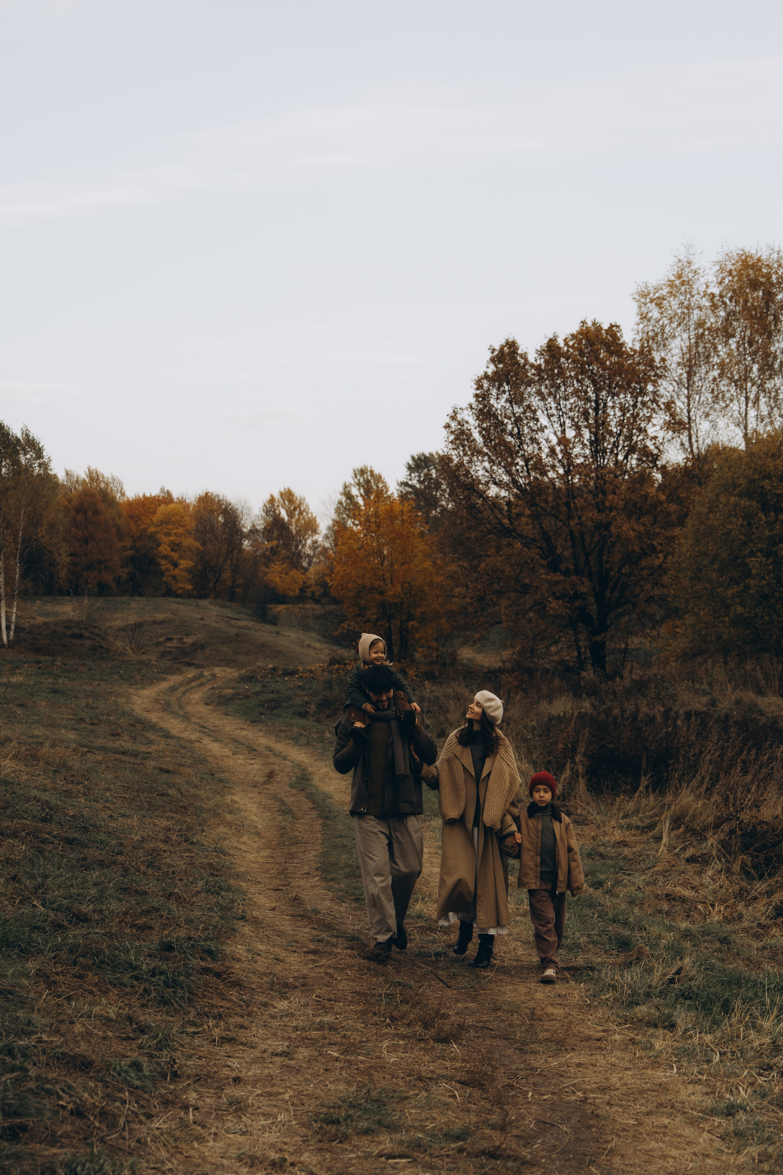 Теплая осенняя история. Семейный фотограф в Москве Лоншакова Кристина