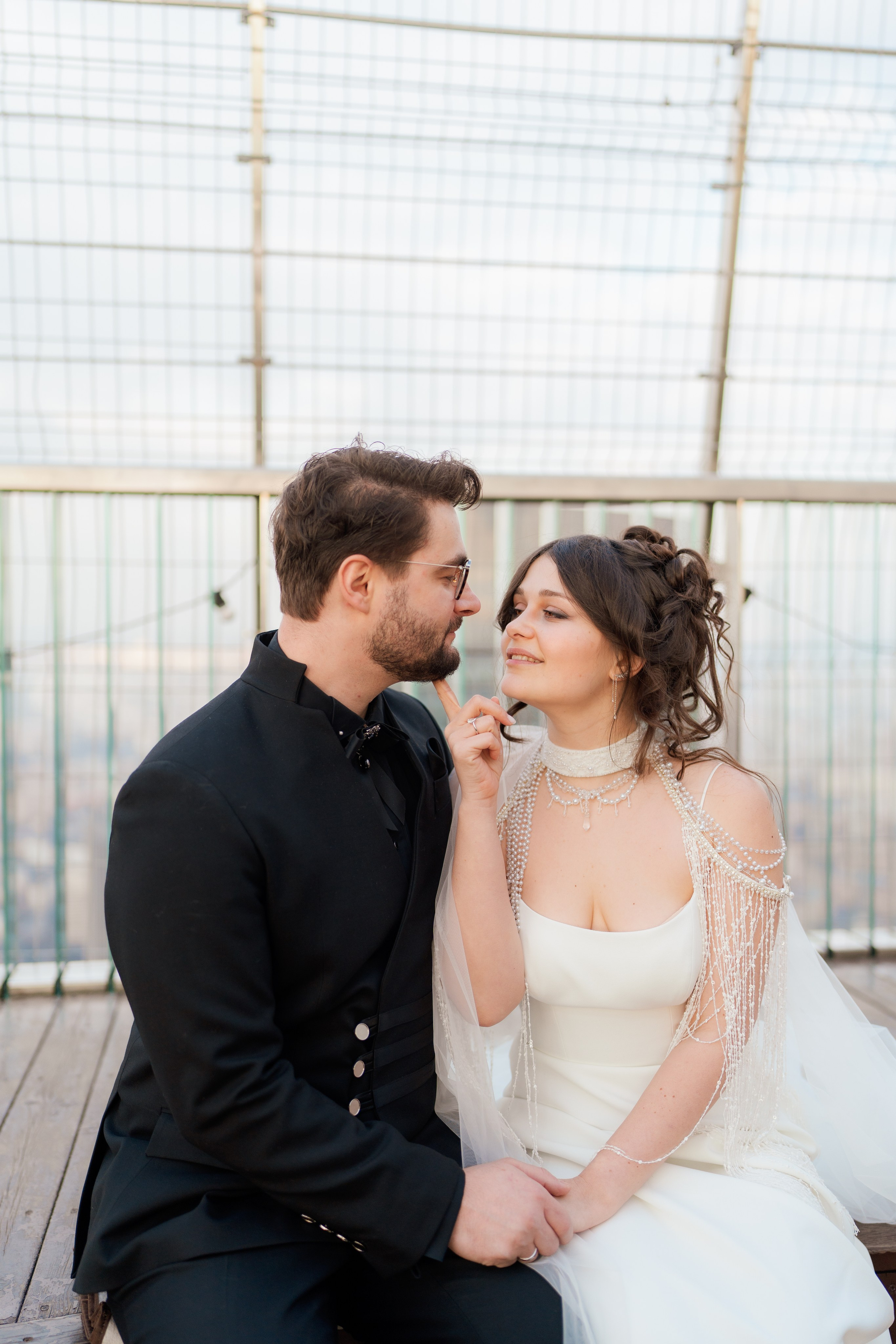 Иван и Виктория. Свадебная прогулка Москва сити. Свадебный фотограф Москва