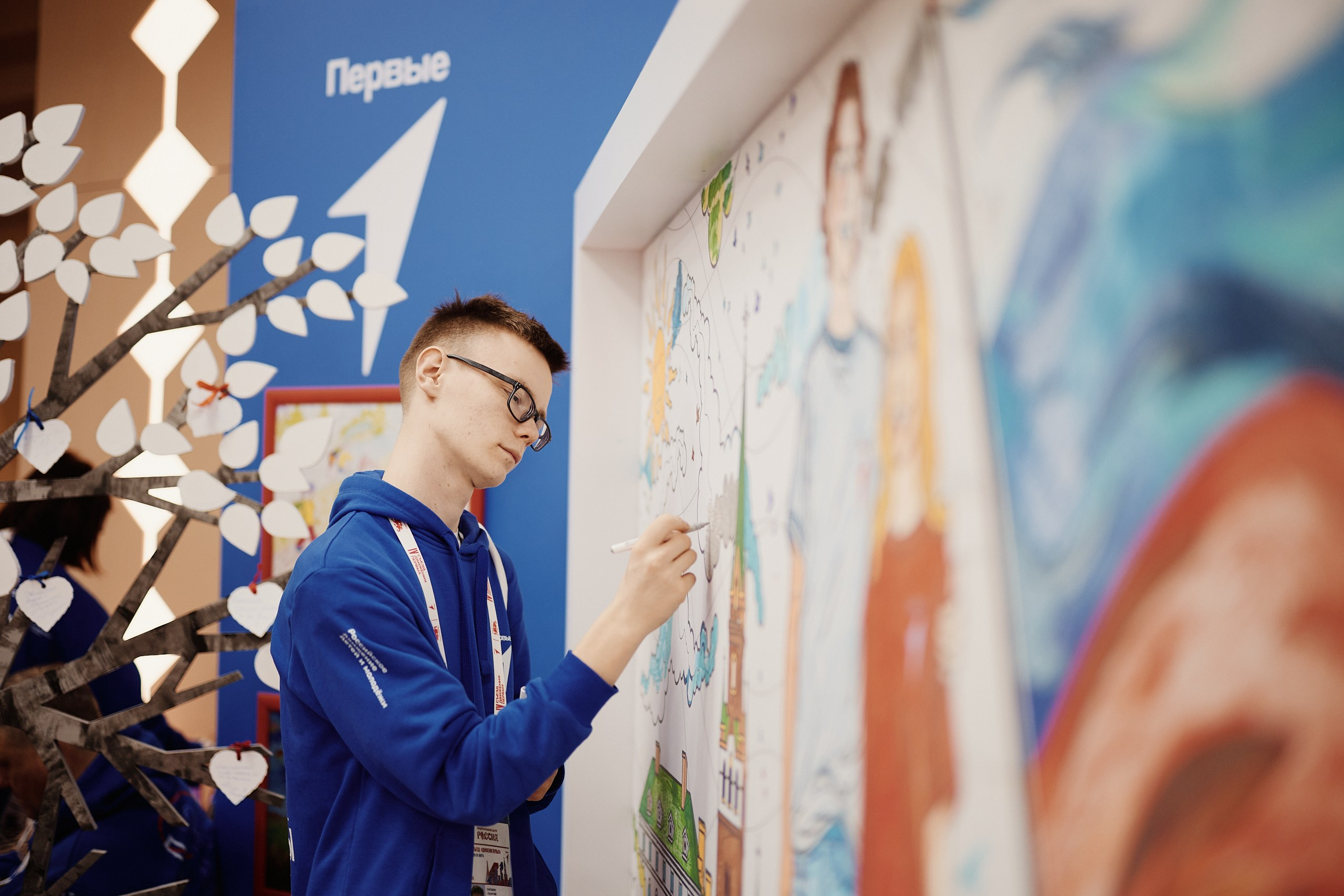 4 Съезд Движения Первых. Репортажная съемка в Москве