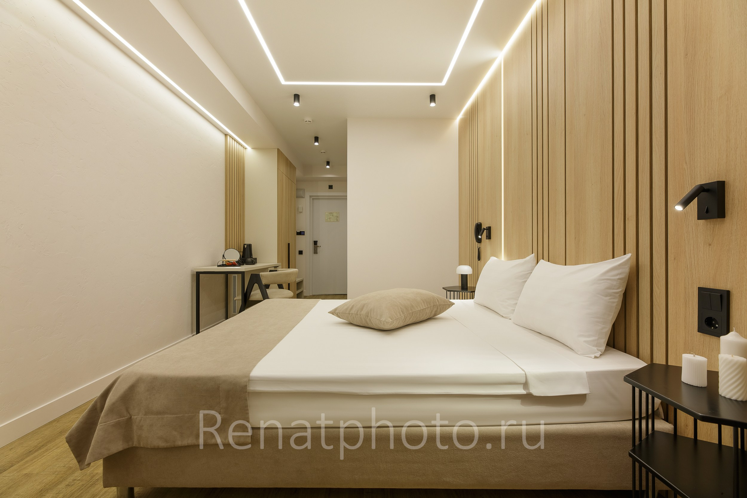 Интерьерная фотосъёмка отелей в г. Анапа. Профессиональная фотосъёмка интерьеров, предметная фотосессия еды для меню г. Анапа