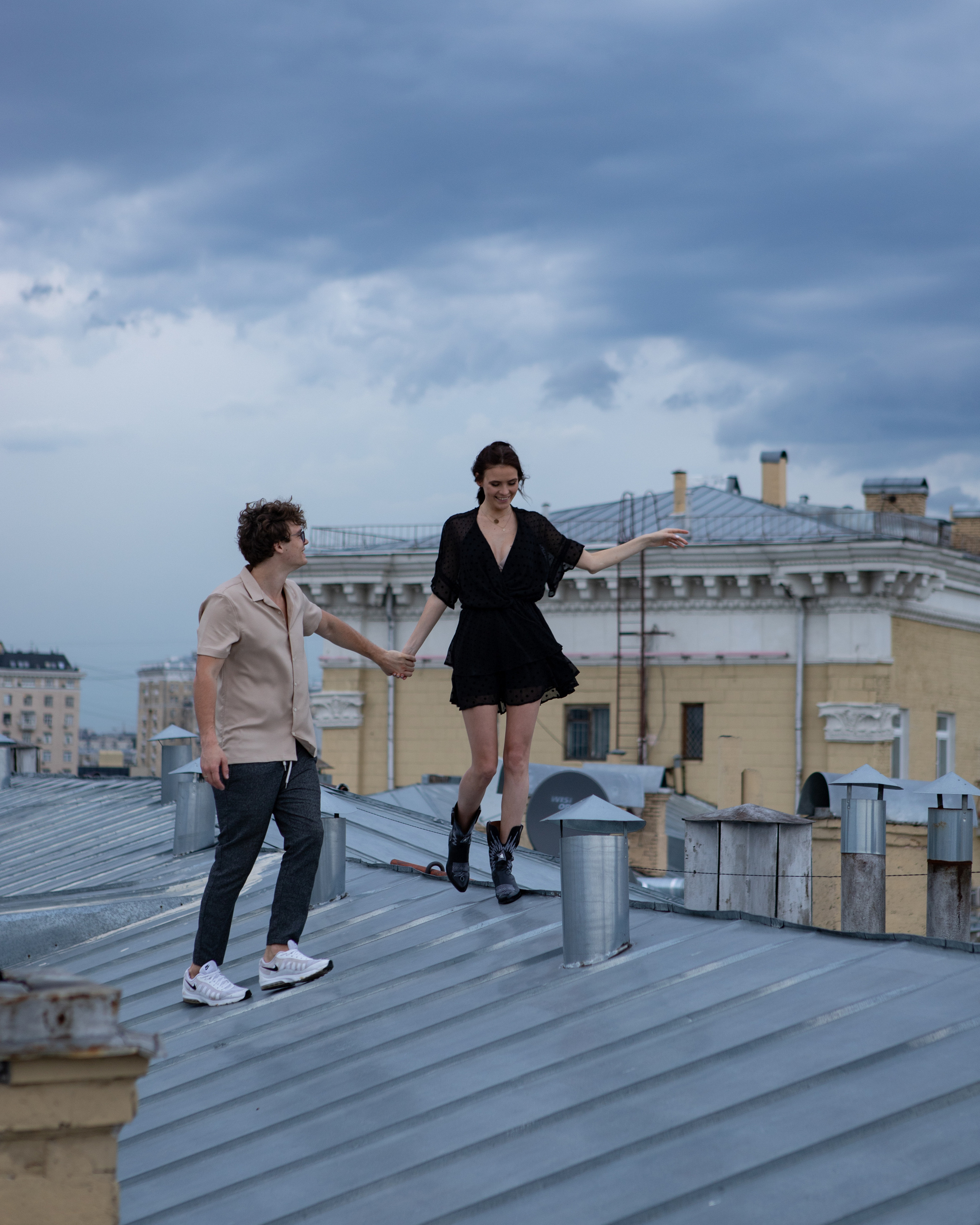 Любовь на крыше. Свадебный фотограф Алена Полянская