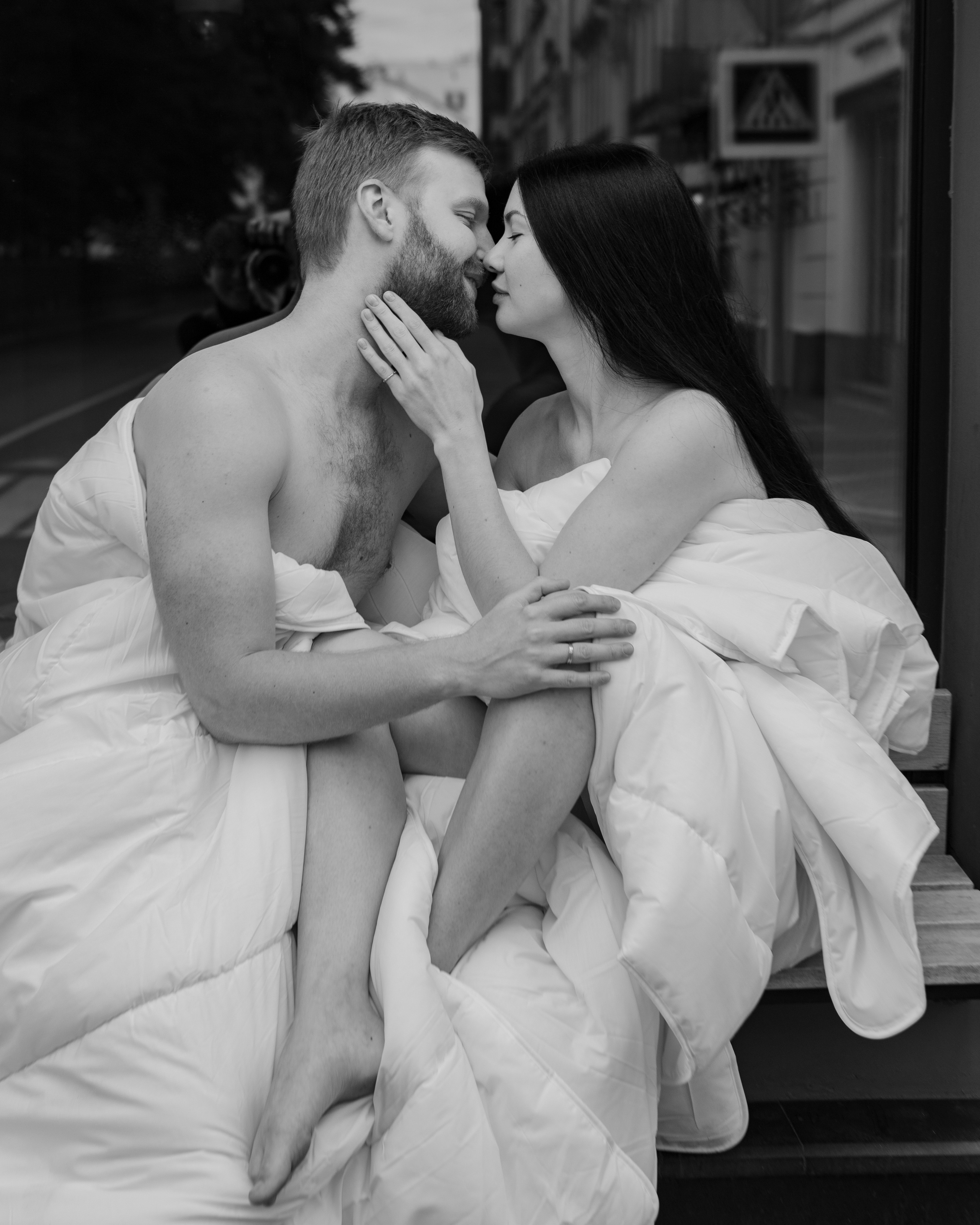 Любовь в одних одеялах. Свадебный фотограф Алена Полянская