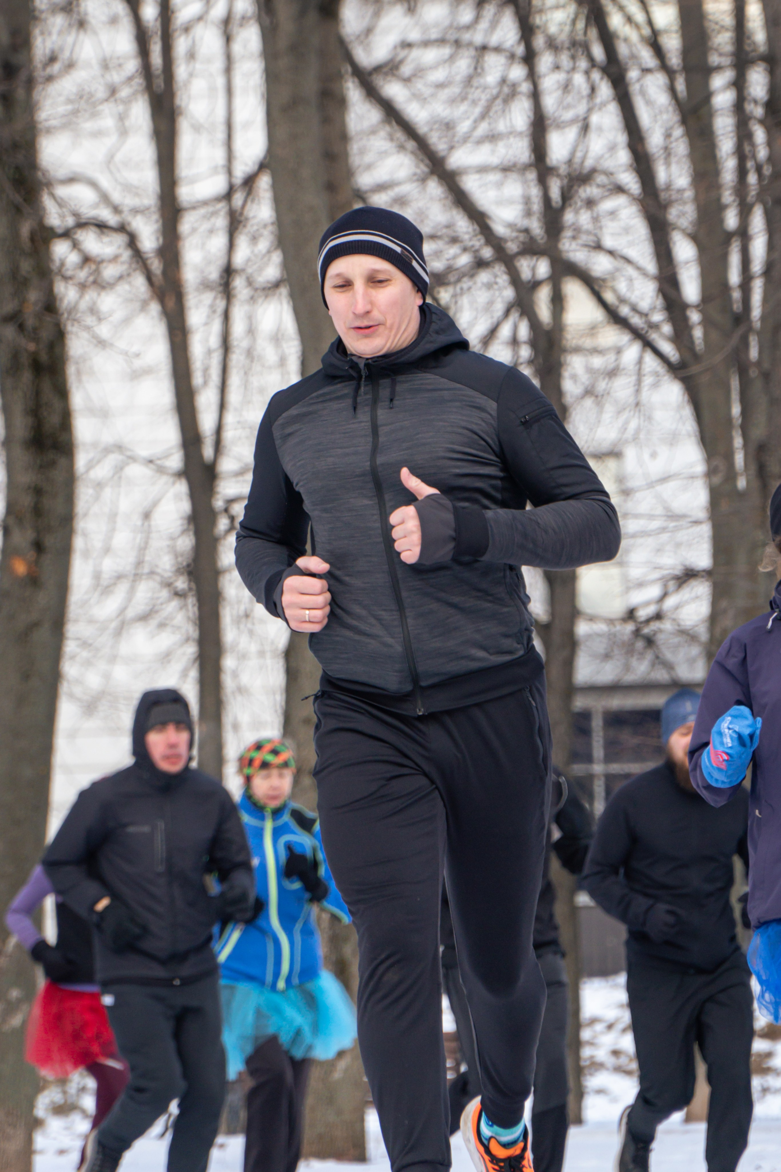 5 вёрст Наташинский 22 февраля 2025. Роман Капилюшов. Бег. Фото. Видео. г. Люберцы
