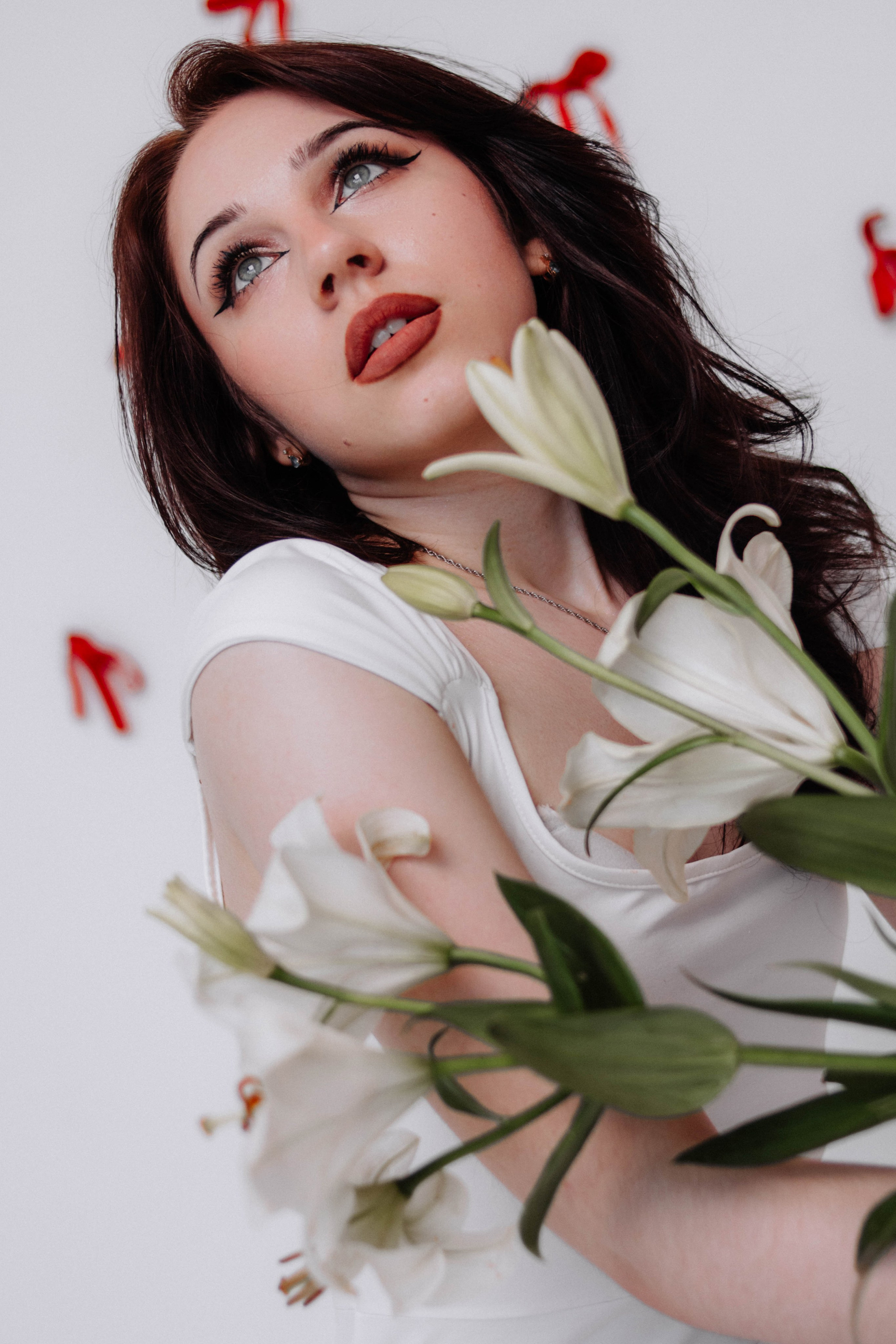 С цветами. Создадим шедевр? Виталина и её фотоискусство