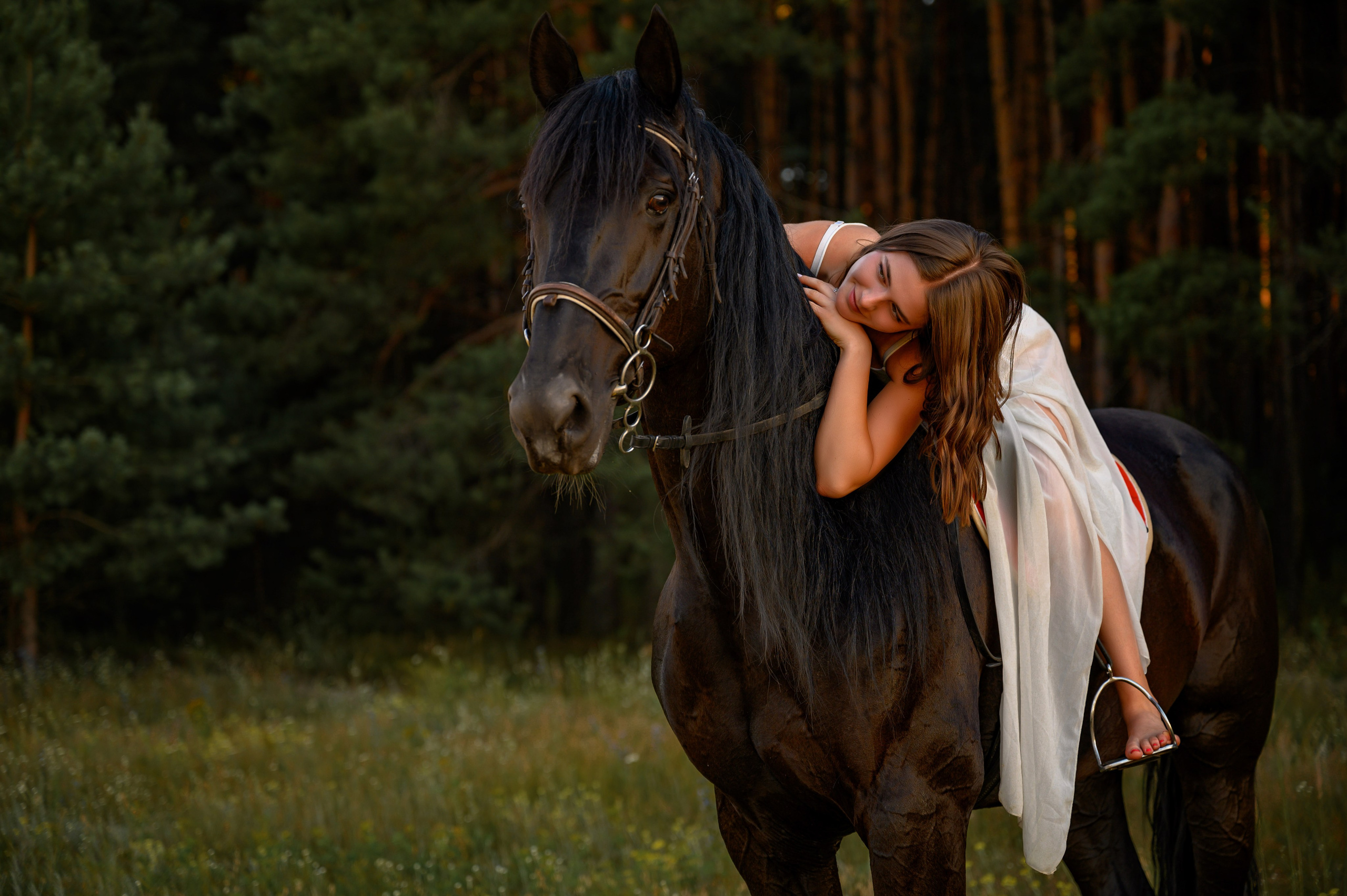Маша и Крепыш. Bazarkom-photo.ru Фотограф Виктор Оськин в Старом Осколе
